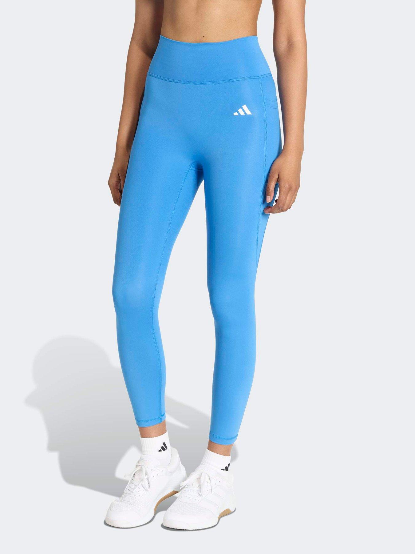 Image 1 of 5 of adidas Women's Training Workout Essentils 7/8 Tight-blue