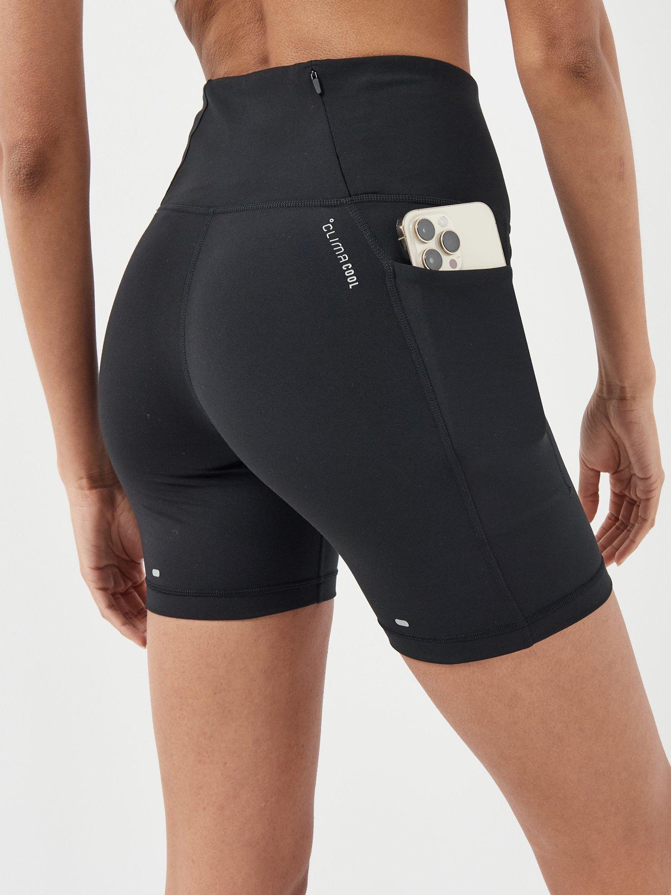 Image 4 of 6 of adidas Womens Running Adi365 Climacool 5 Inch Shorts - Black