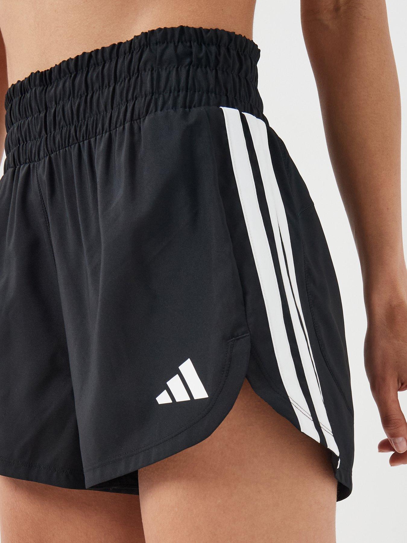 Image 4 of 7 of adidas Women's Training Pacer Shorts - Black