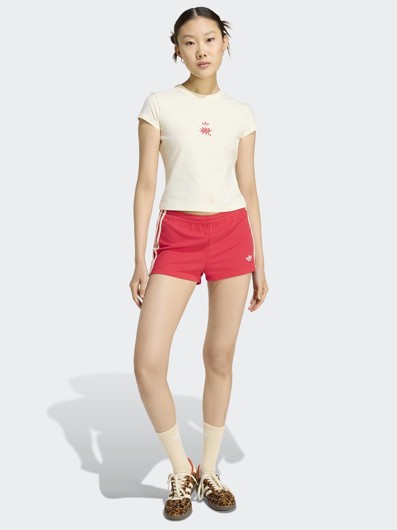 Image 3 of 6 of adidas Originals Women's Track Short - Red