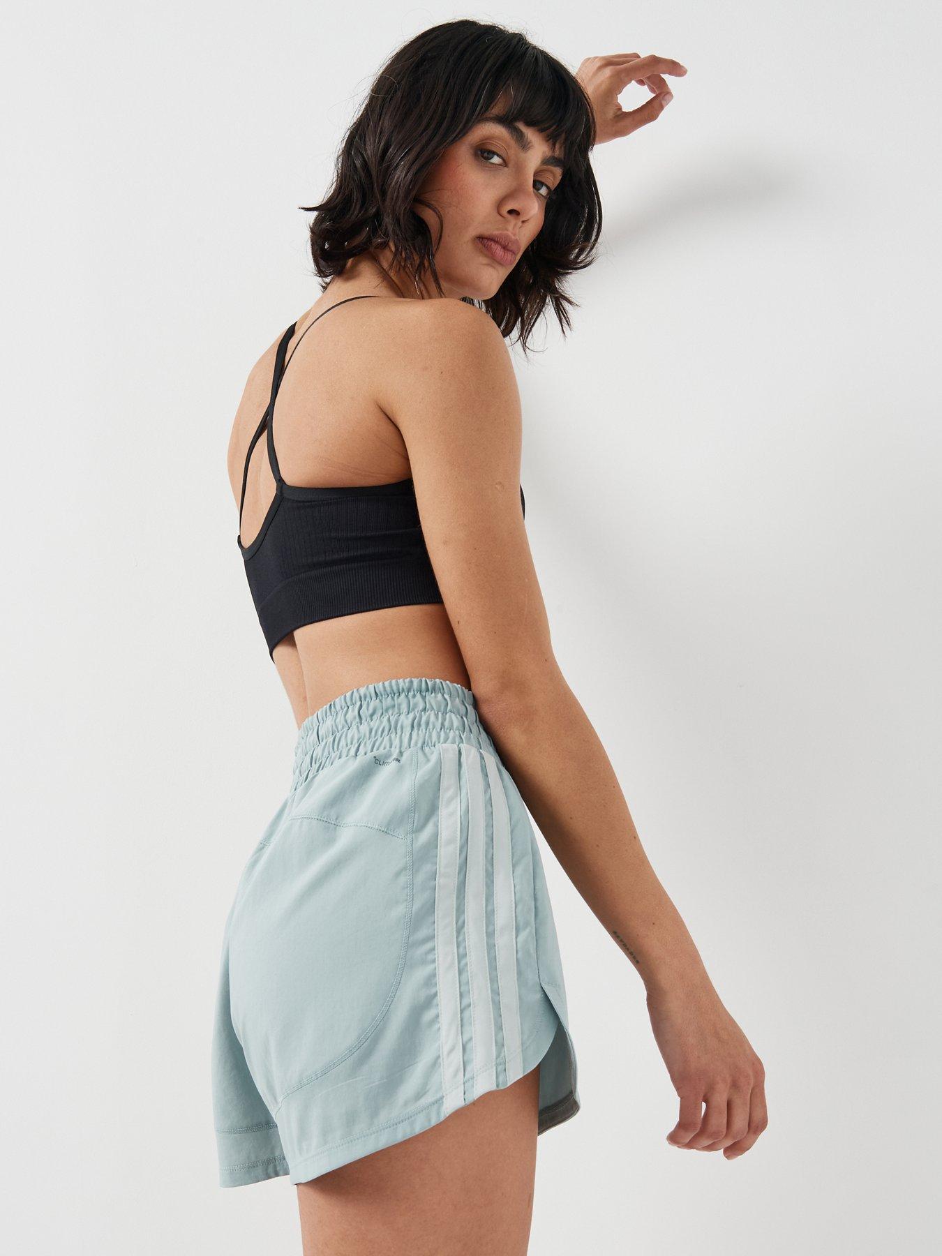 Image 1 of 6 of adidas Women's Training Pacer Shorts - Green