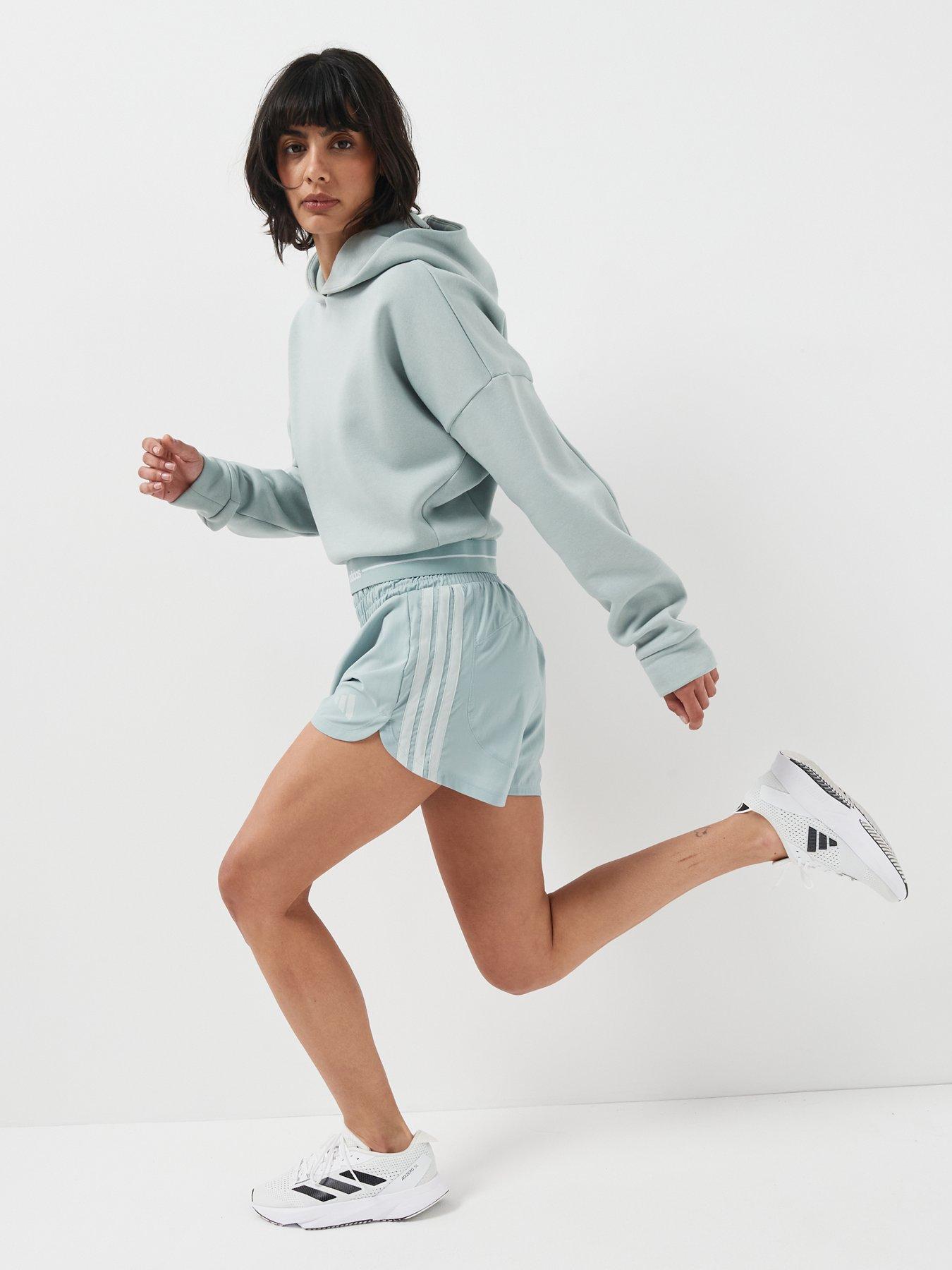 Image 3 of 6 of adidas Women's Training Pacer Shorts - Green