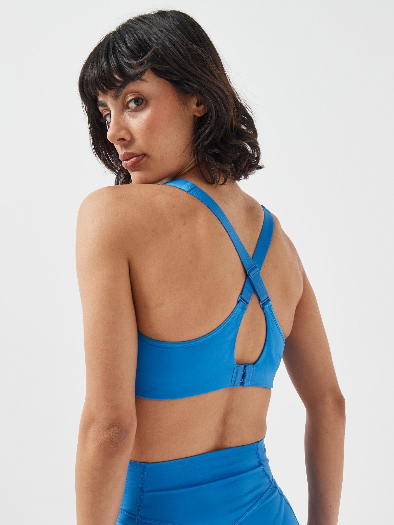 Image 2 of 6 of adidas Women's Training Power High Support Bra - Blue
