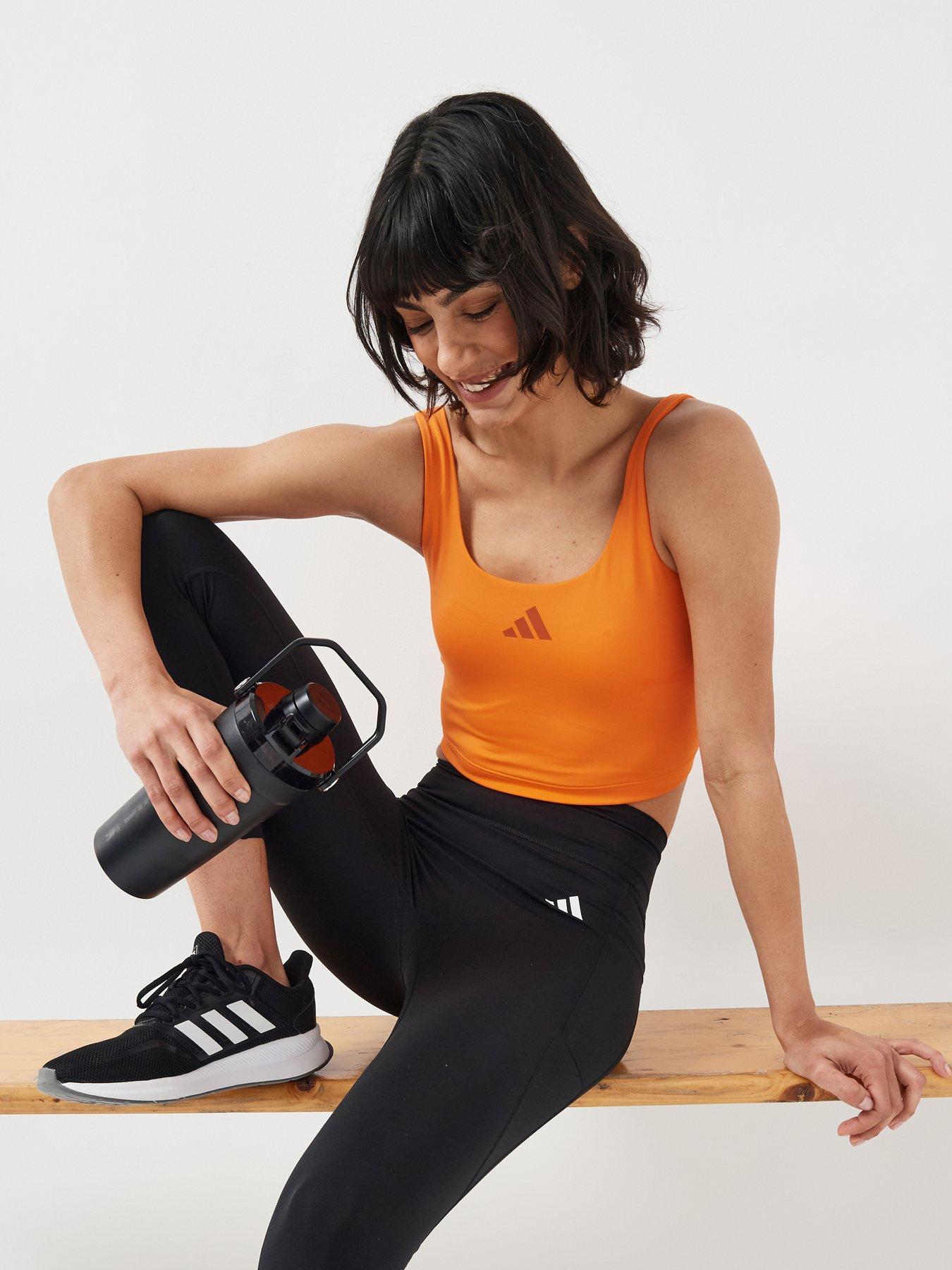adidas Women's Training Power Tank - Orange