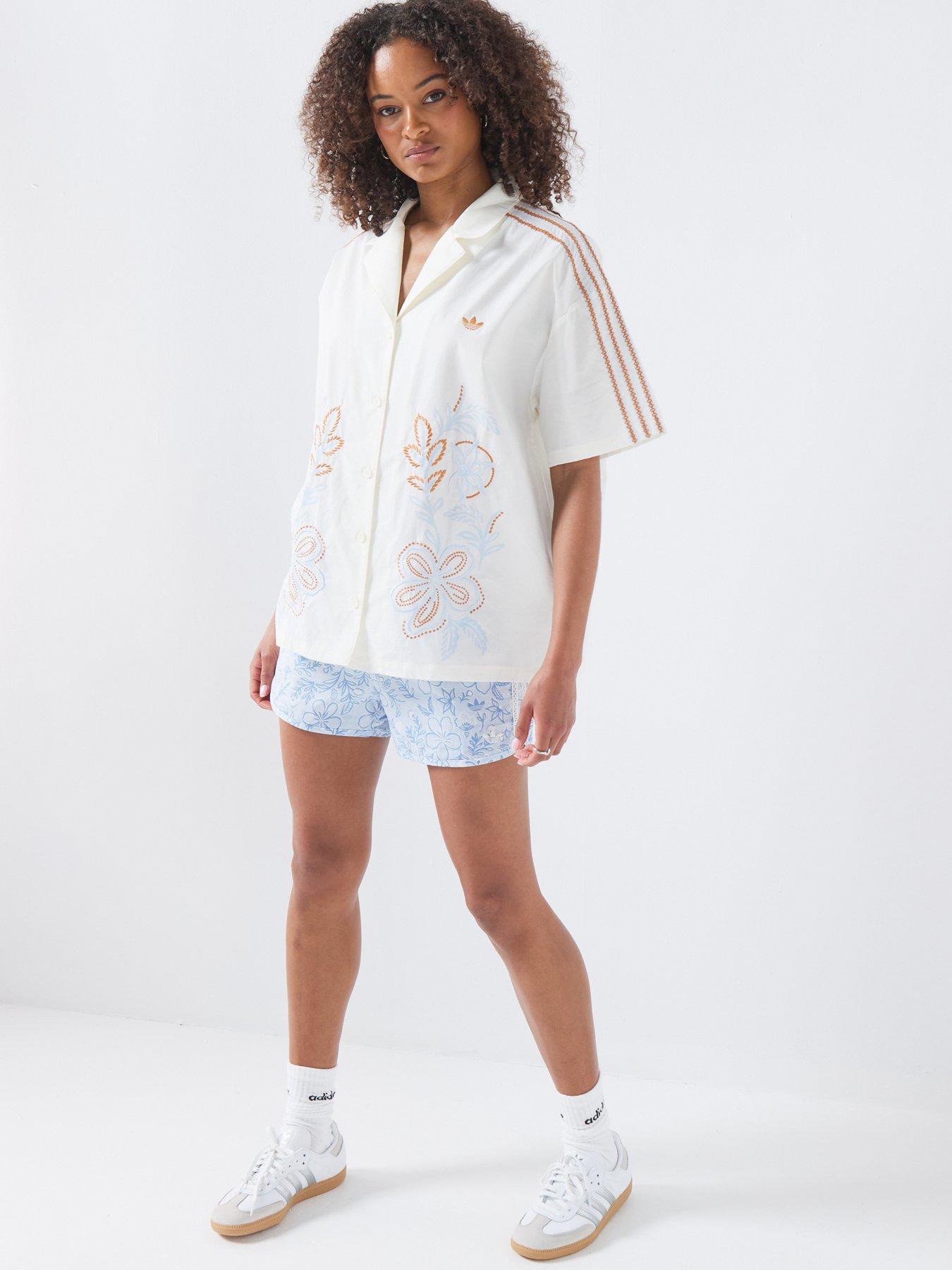 Image 3 of 5 of adidas Originals Women's Resort Shirt - White
