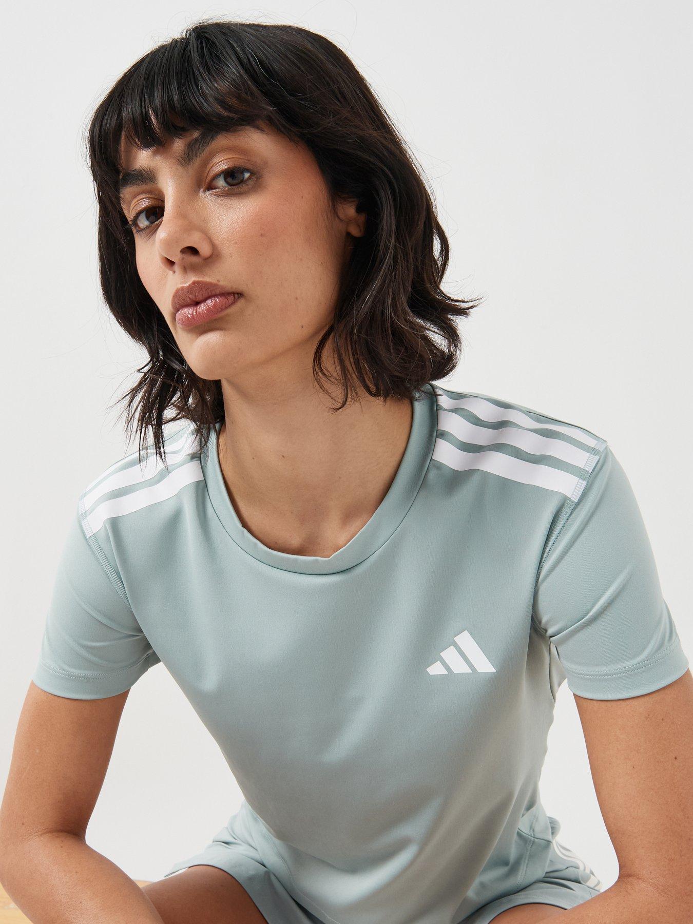 Image 4 of 7 of adidas Women's Training Hyperglam T-Shirt - Green