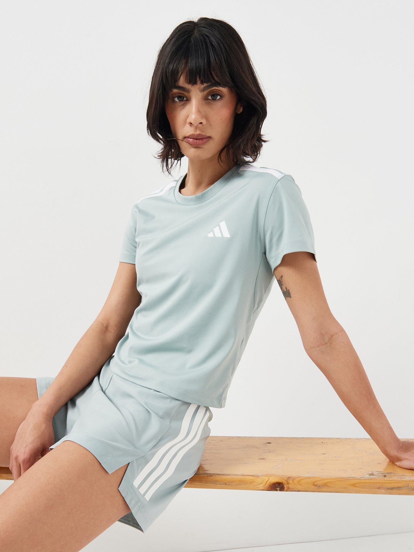 Image 5 of 7 of adidas Women's Training Hyperglam T-Shirt - Green