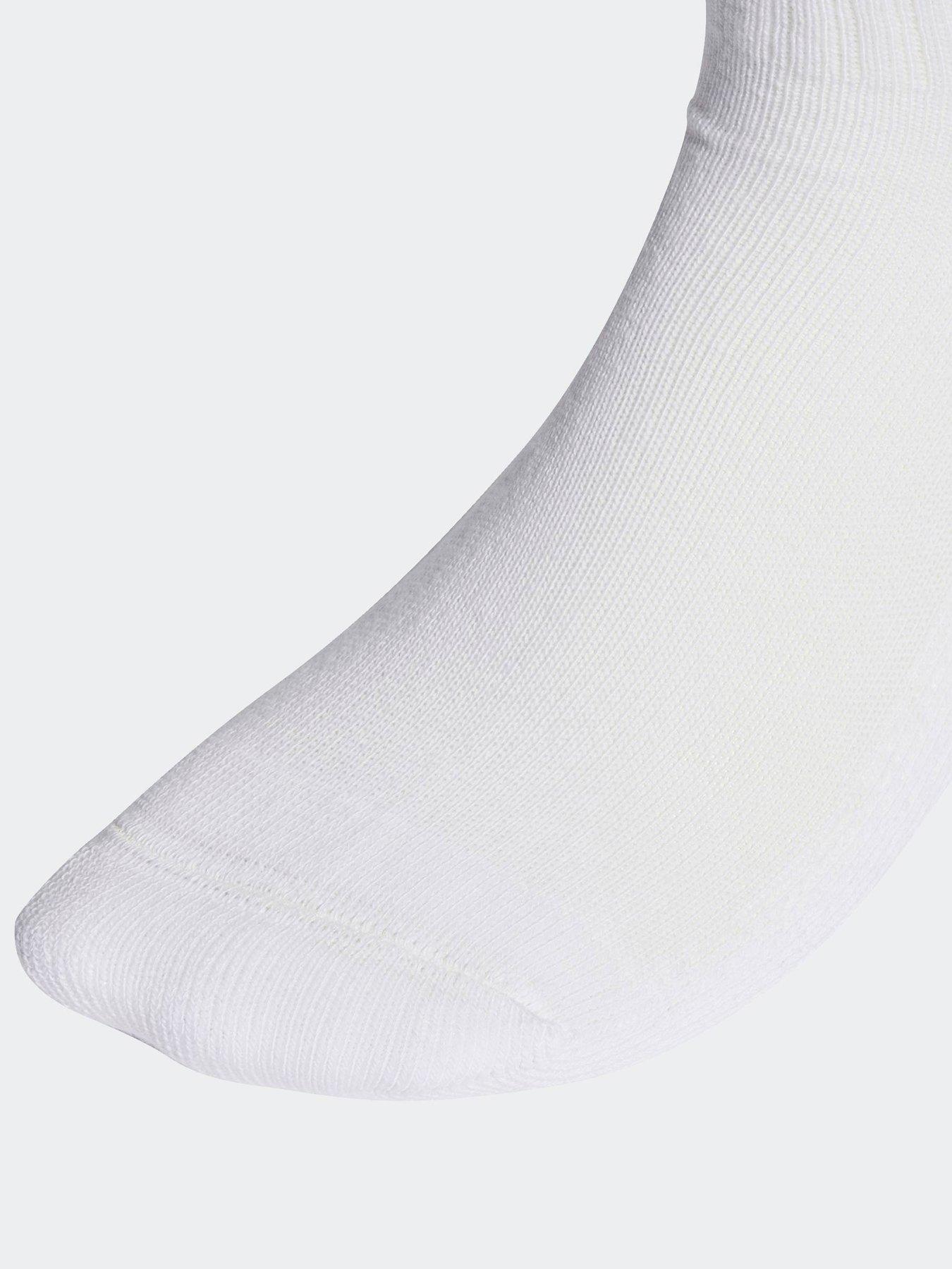 Image 3 of 4 of adidas Sportswear Unisex Crew Sock 3 Pack - White