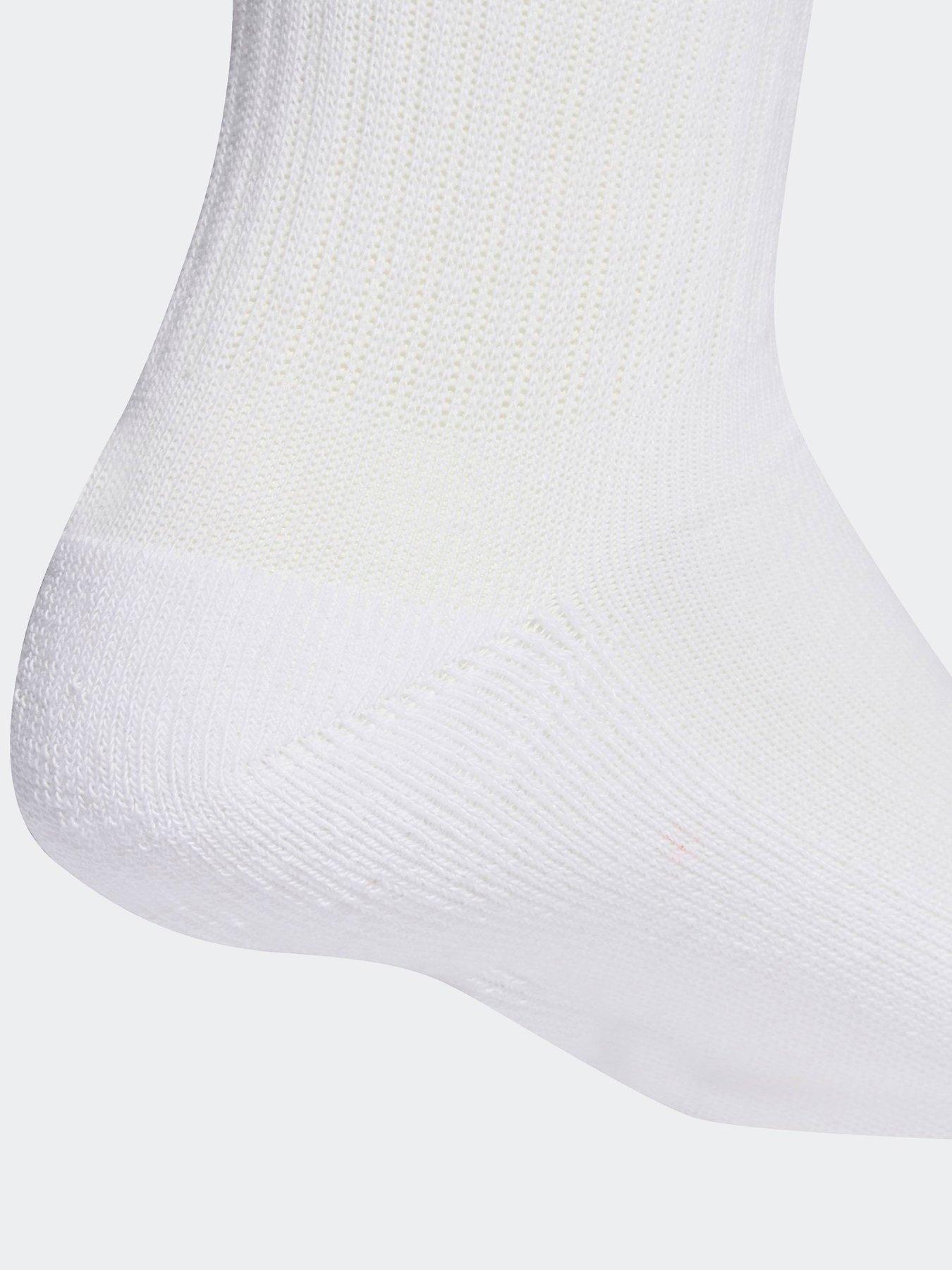 Image 4 of 4 of adidas Sportswear Unisex Crew Sock 3 Pack - White