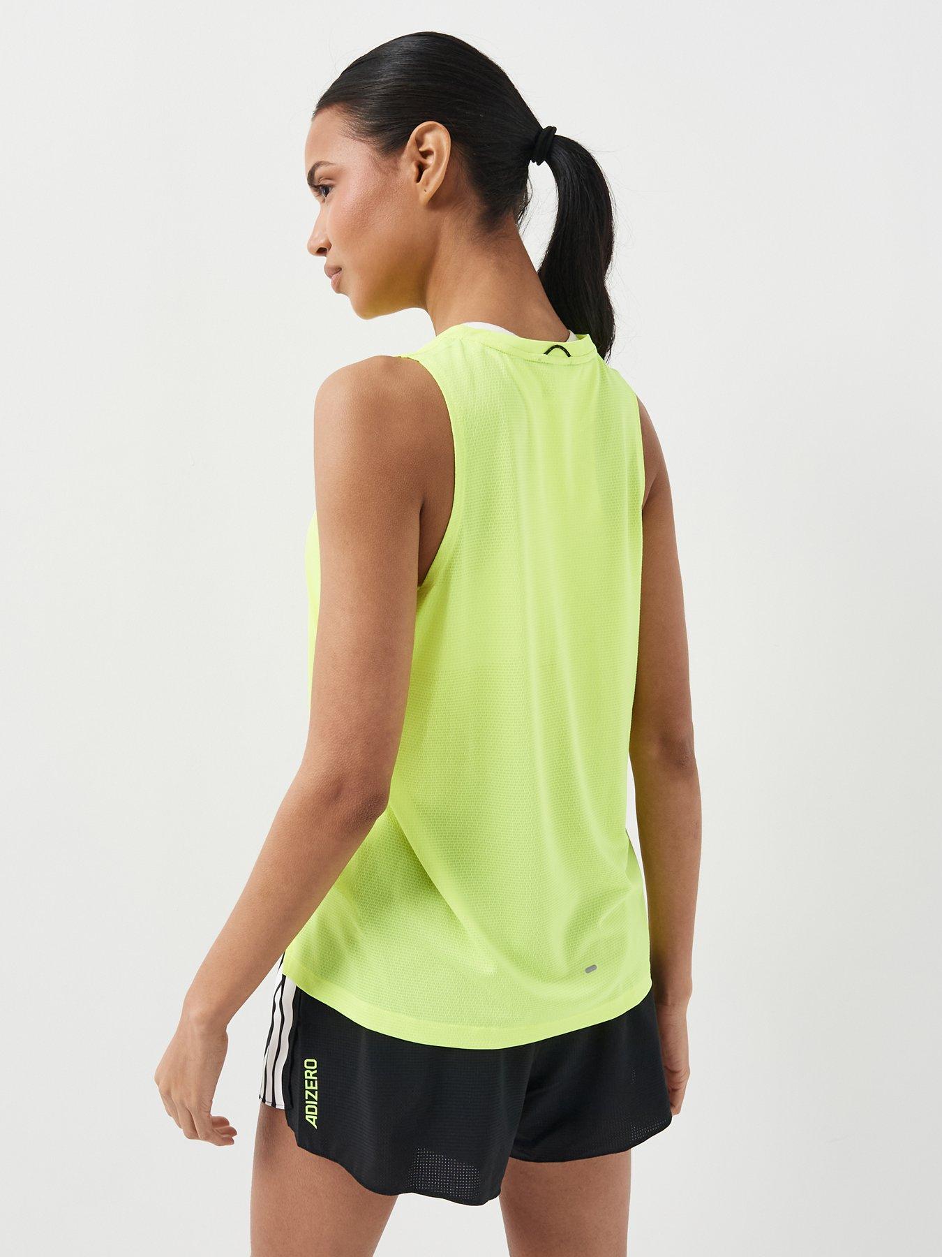 adidas-womens-running-breezy-tank-yellowstillFront