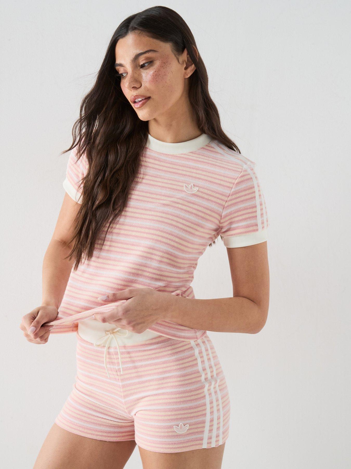 adidas Originals Women's Booty Shorts - Pink