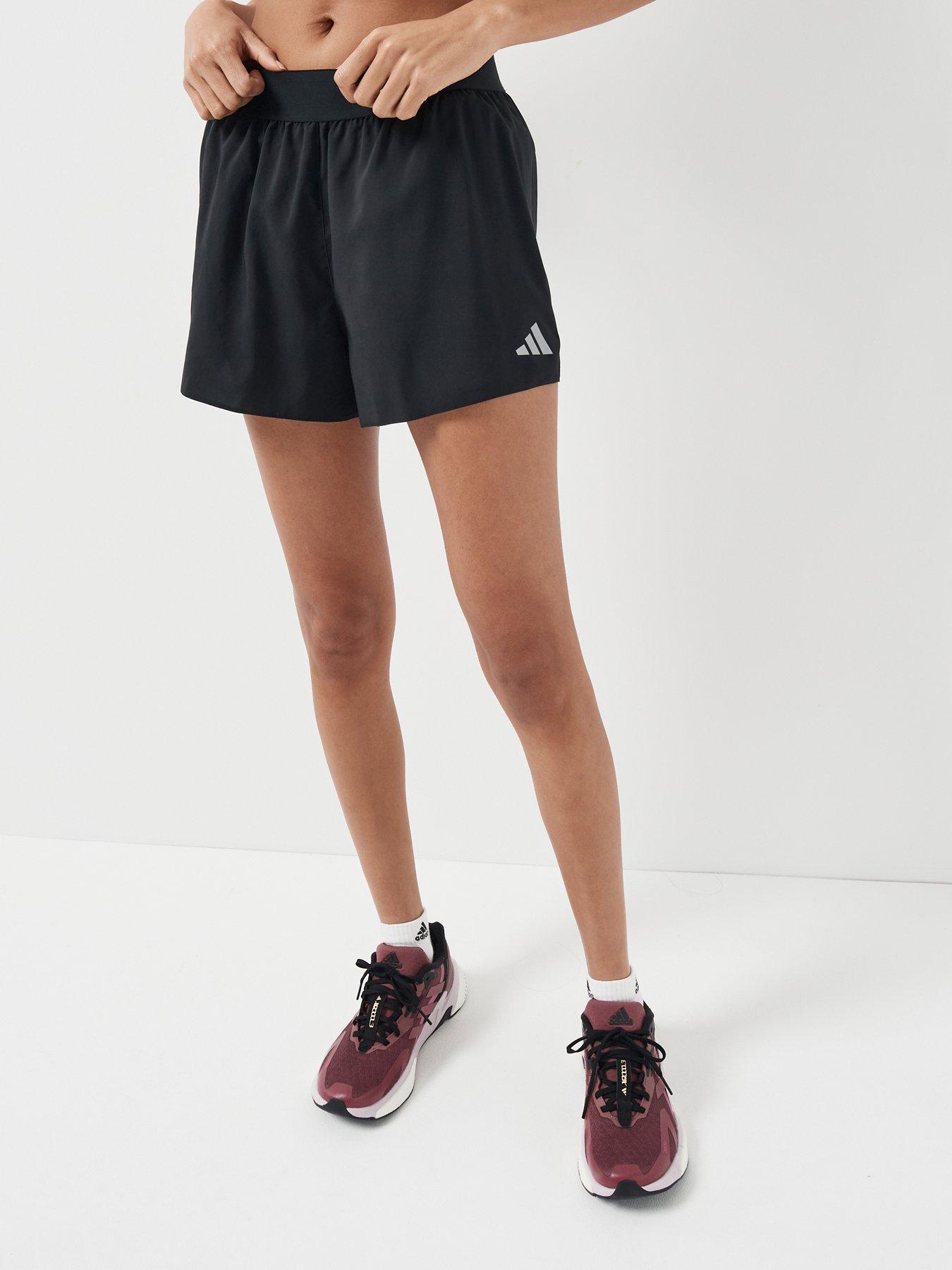 Image 1 of 6 of adidas Women's Running Adi365 Essentials 4 Inch Shorts - Black