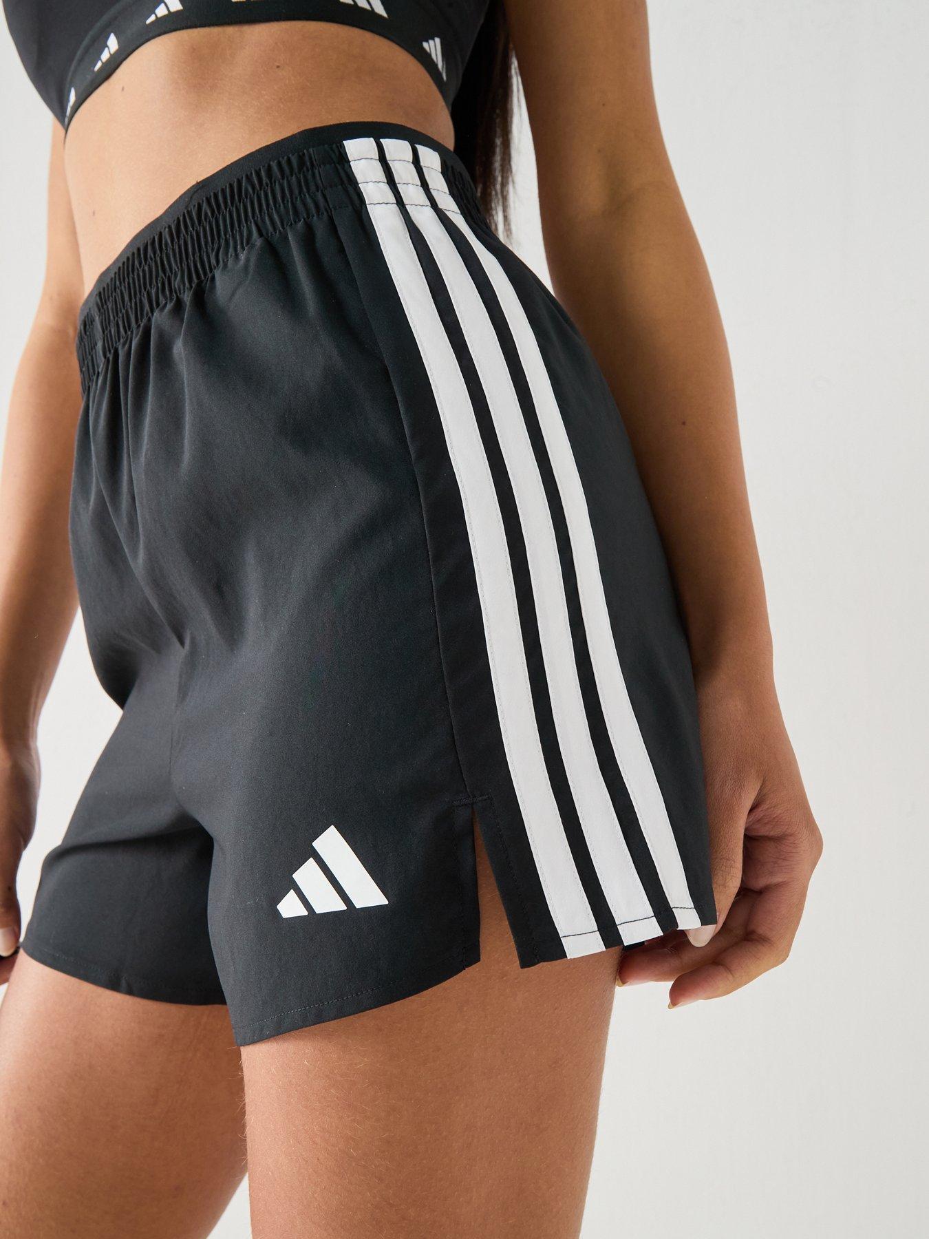 Image 4 of 6 of adidas Women's Training Workout Essentials Shorts - Black