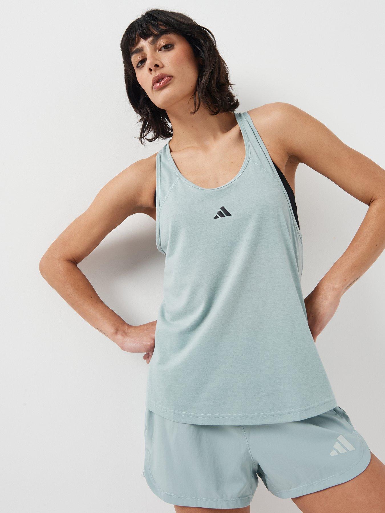 Image 1 of 6 of adidas Women's Training Workout Essentials Tank - Green