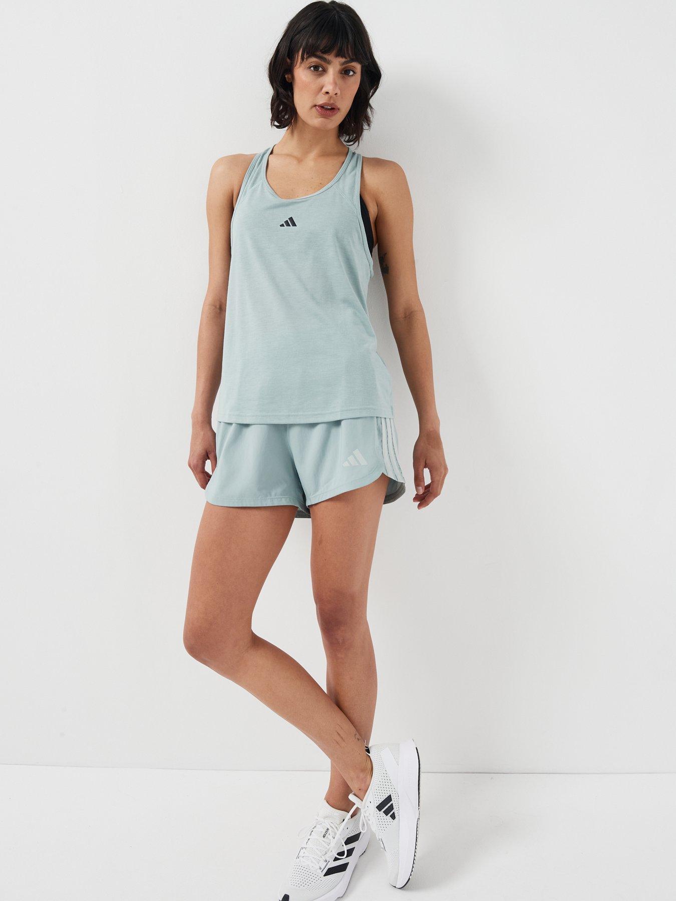 Image 5 of 6 of adidas Women's Training Workout Essentials Tank - Green