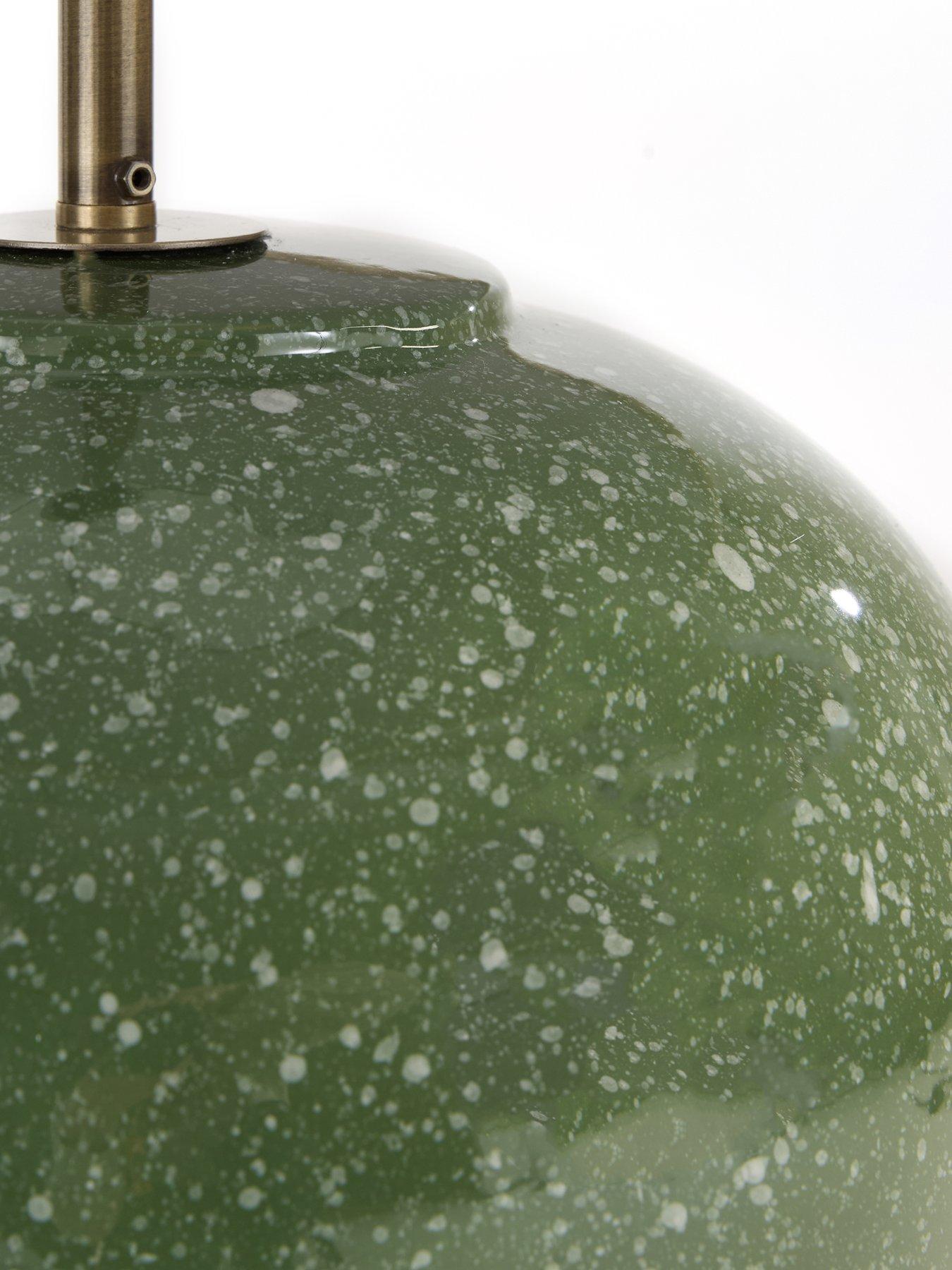 Image 5 of 8 of The Very Collection Green Splatter Floor Lamp