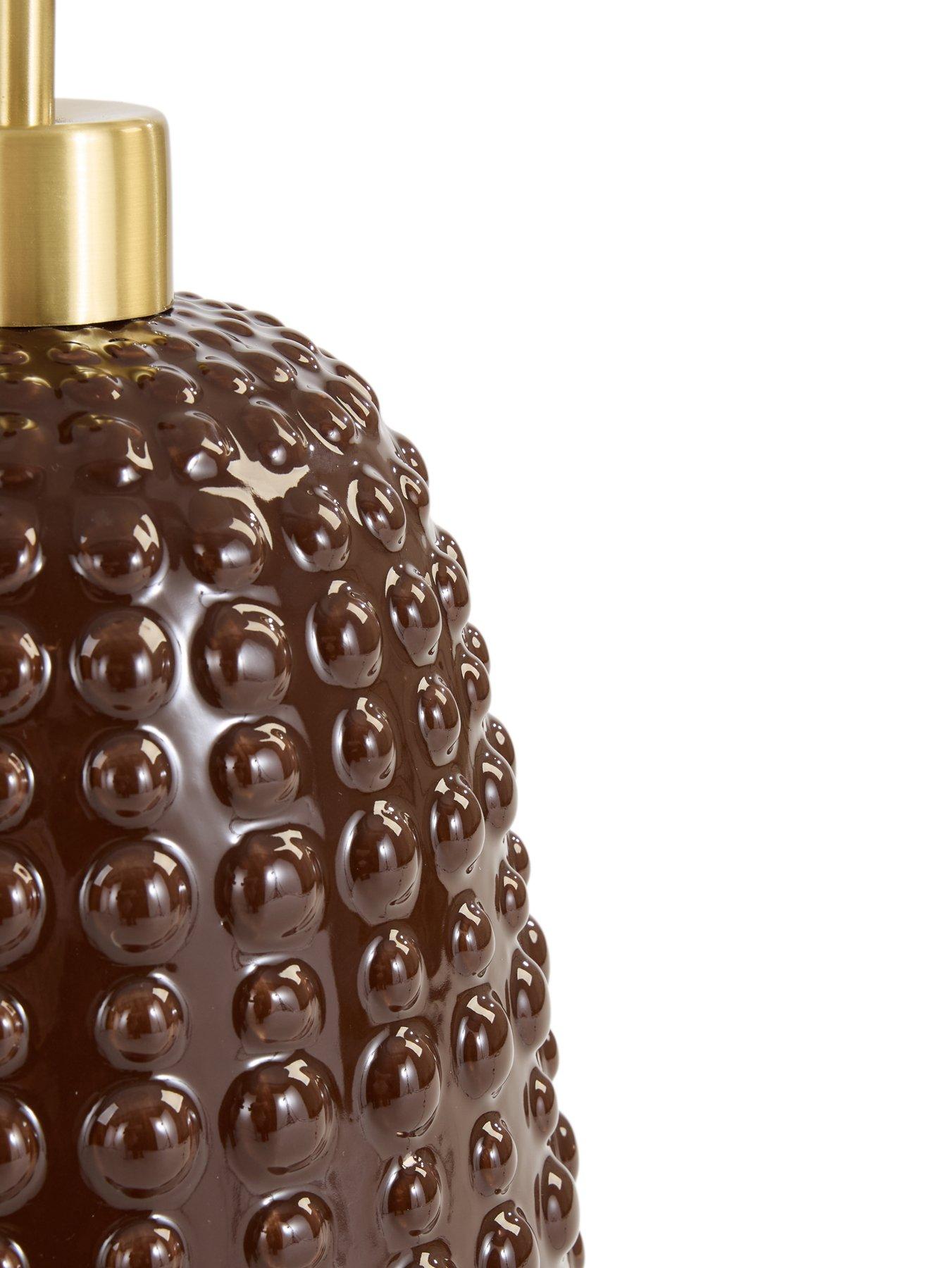 Image 6 of 8 of The Very Collection Brown Casa Dot Floor Lamp