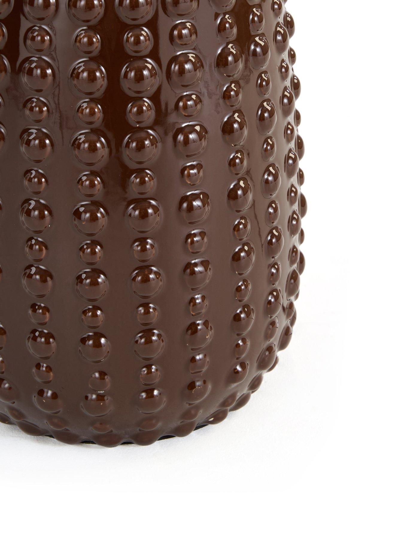Image 7 of 8 of The Very Collection Brown Casa Dot Floor Lamp