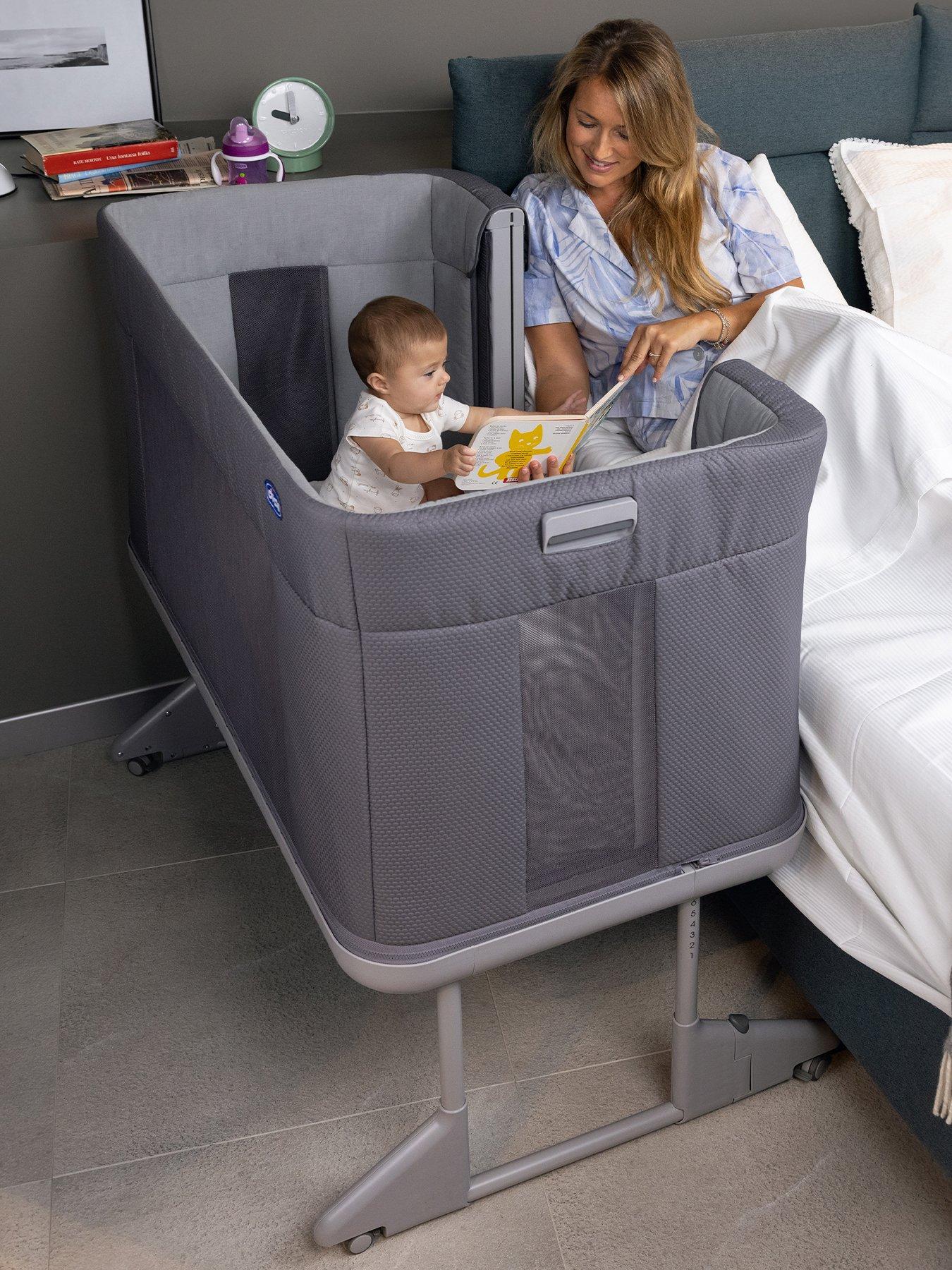 chicco-next2me-forever-bedside-crib-with-adjustable-heights-ash-grey