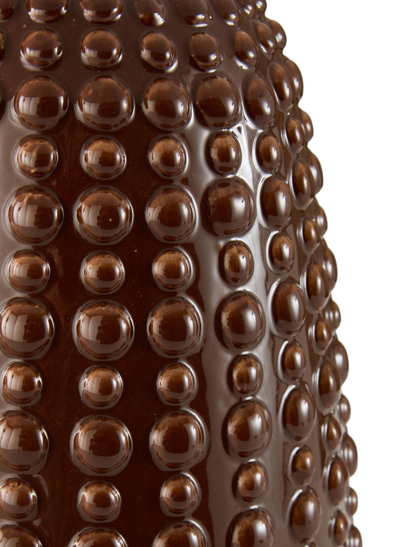 Image 6 of 7 of The Very Collection Brown Casa Dot Table Lamp