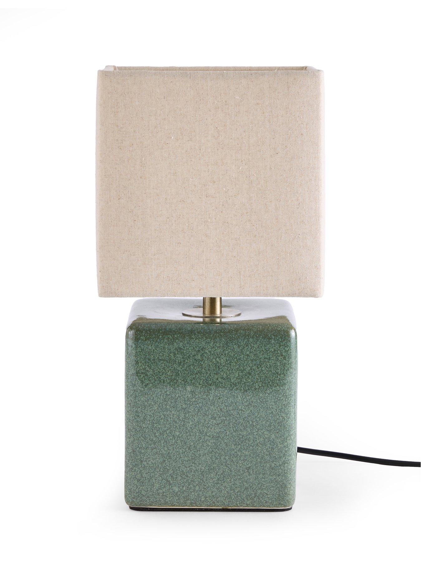 Image 3 of 7 of The Very Collection Set Of 2 Cube Table Lamps