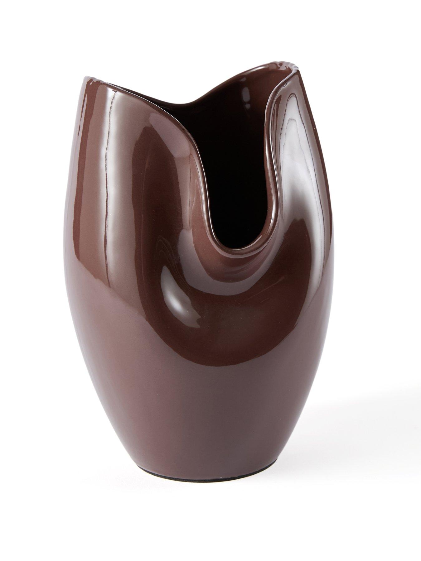 Image 3 of 8 of Michelle Keegan Home Folded Lacquered Organic Vase