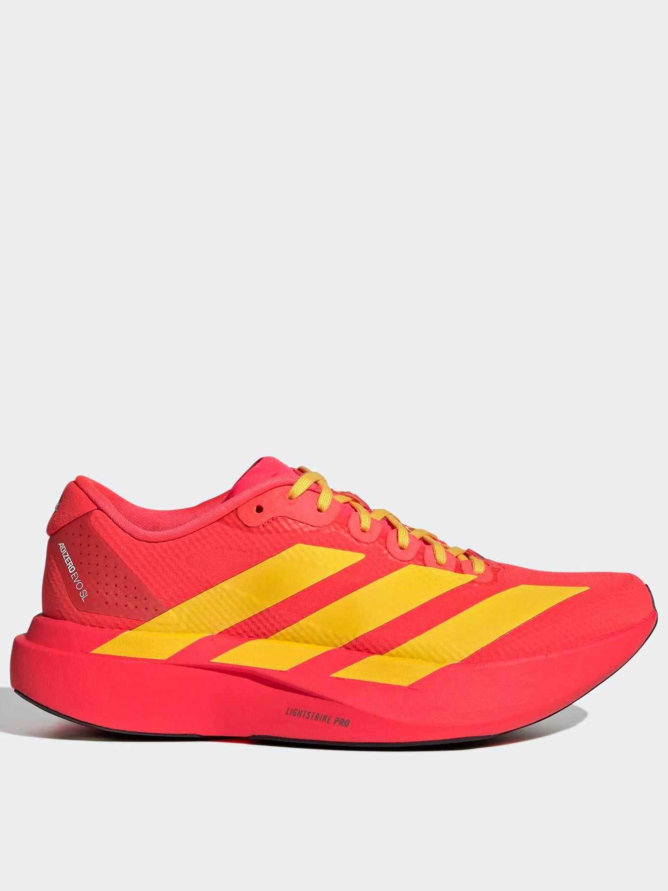 adidas Women's Running Adizero Evo Sl Woven Trainers- Red