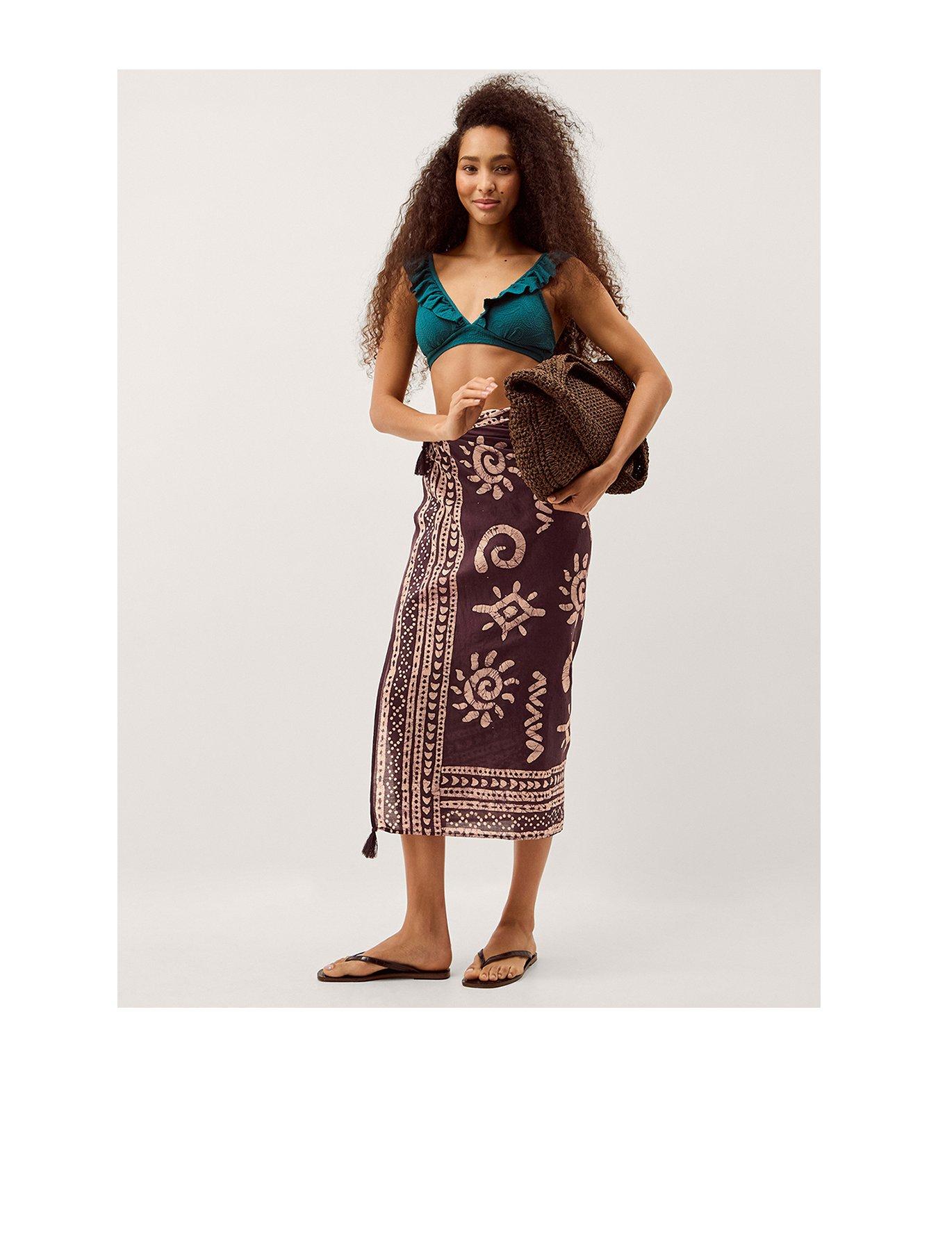 Image 1 of 5 of Monsoon Mafalda Batik Sarong