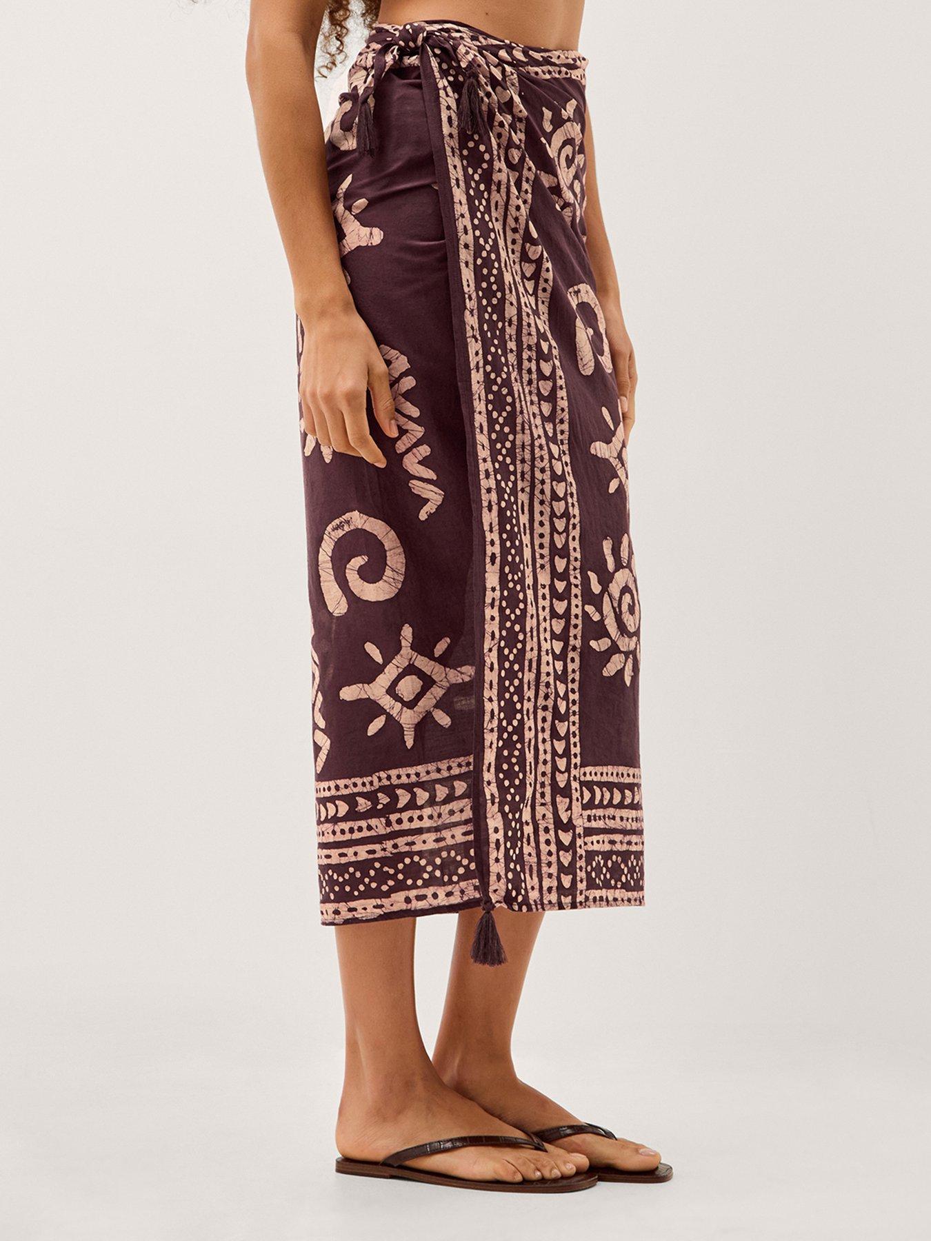 Image 3 of 5 of Monsoon Mafalda Batik Sarong