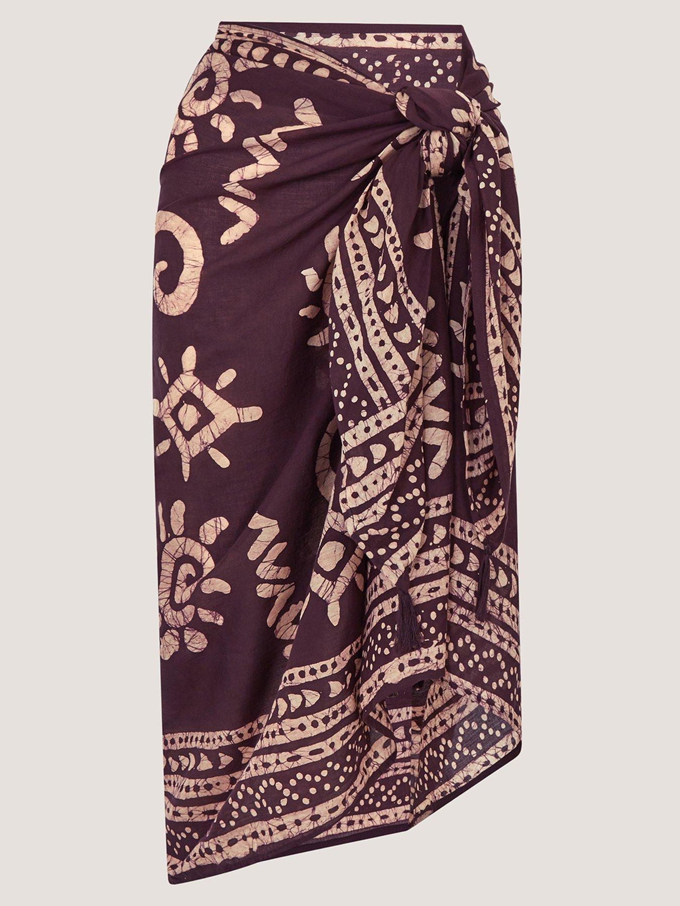 Image 5 of 5 of Monsoon Mafalda Batik Sarong