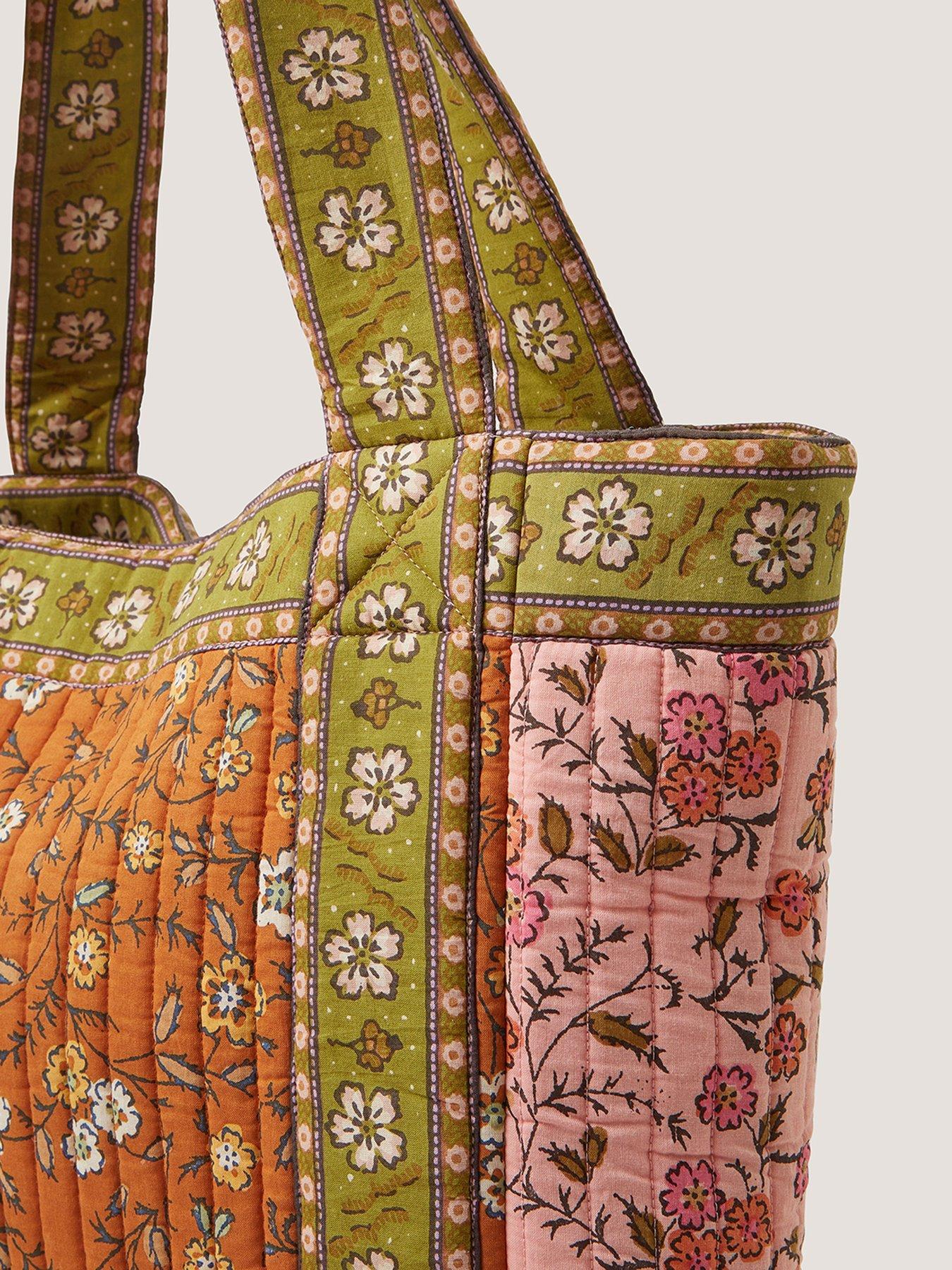 Image 2 of 2 of Monsoon Ines Patch Quilted Tote