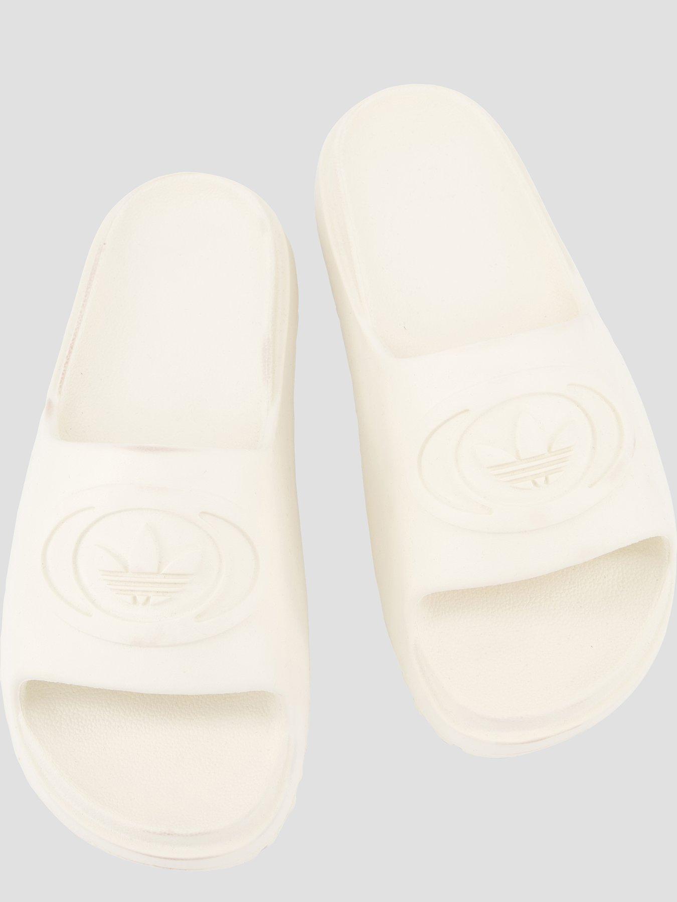 Image 3 of 7 of adidas Originals Women's Campus 00s Foam Sliders - White