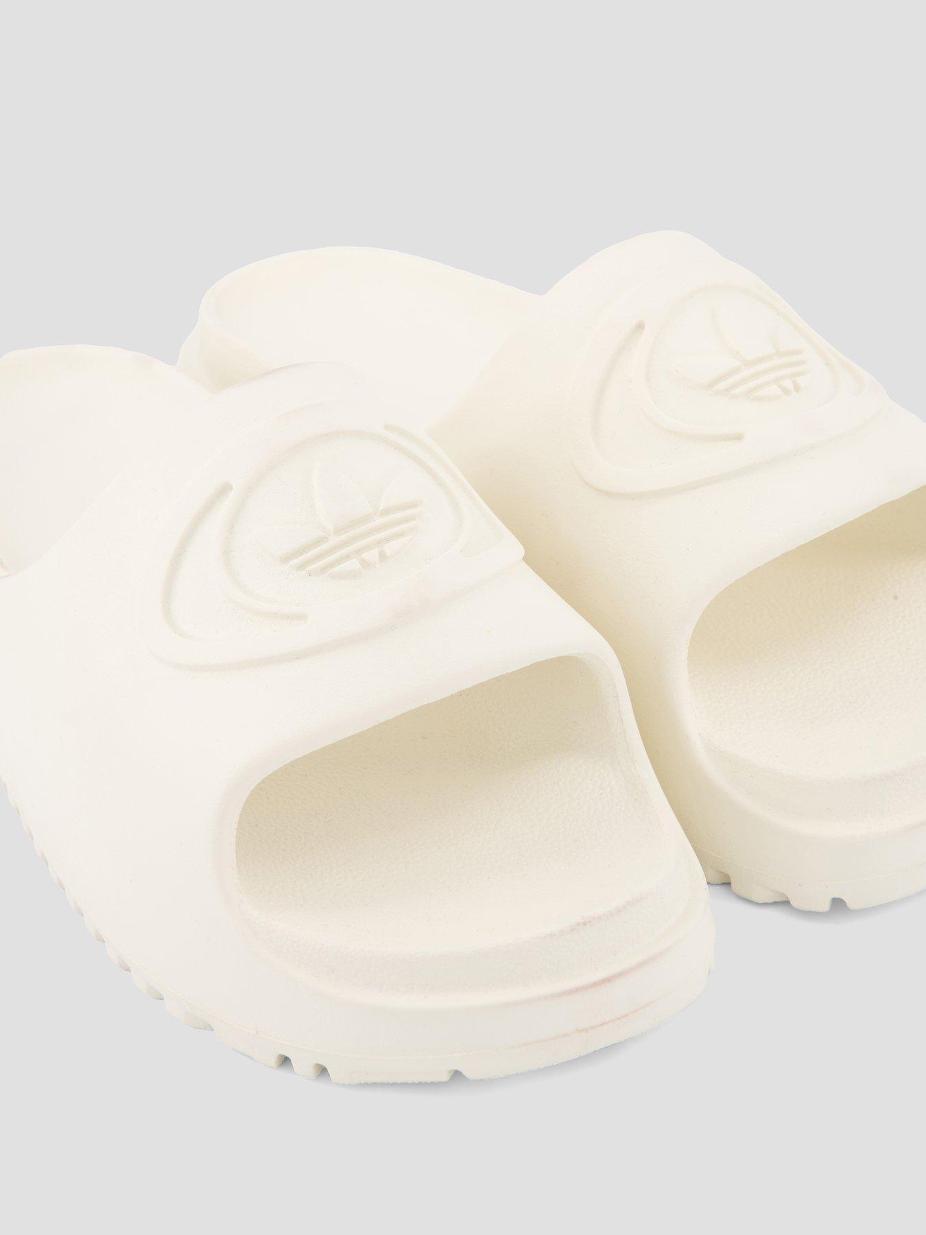 Image 5 of 7 of adidas Originals Women's Campus 00s Foam Sliders - White