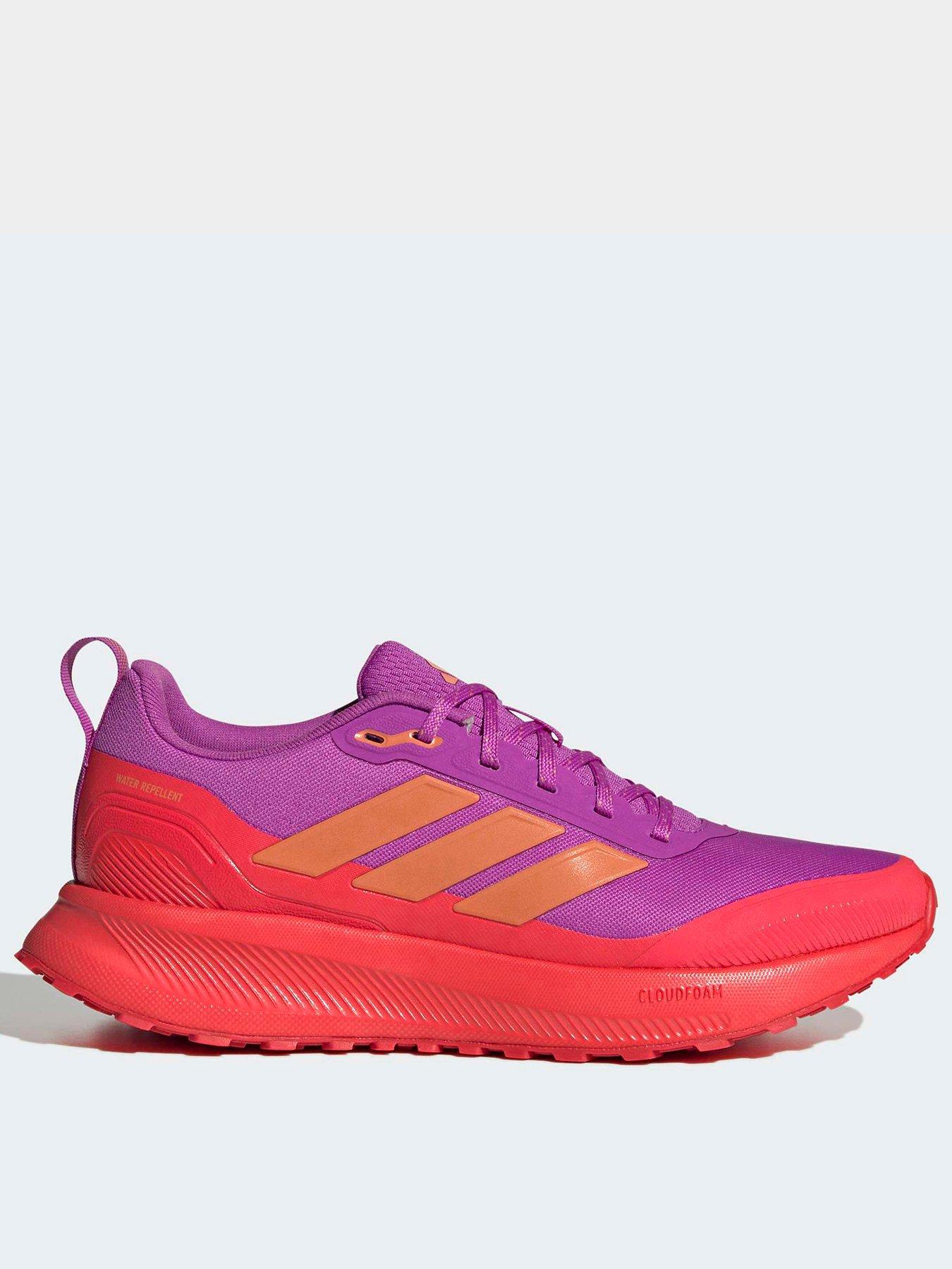 adidas-womens-running-runfalcon-5-trainers-purplefront
