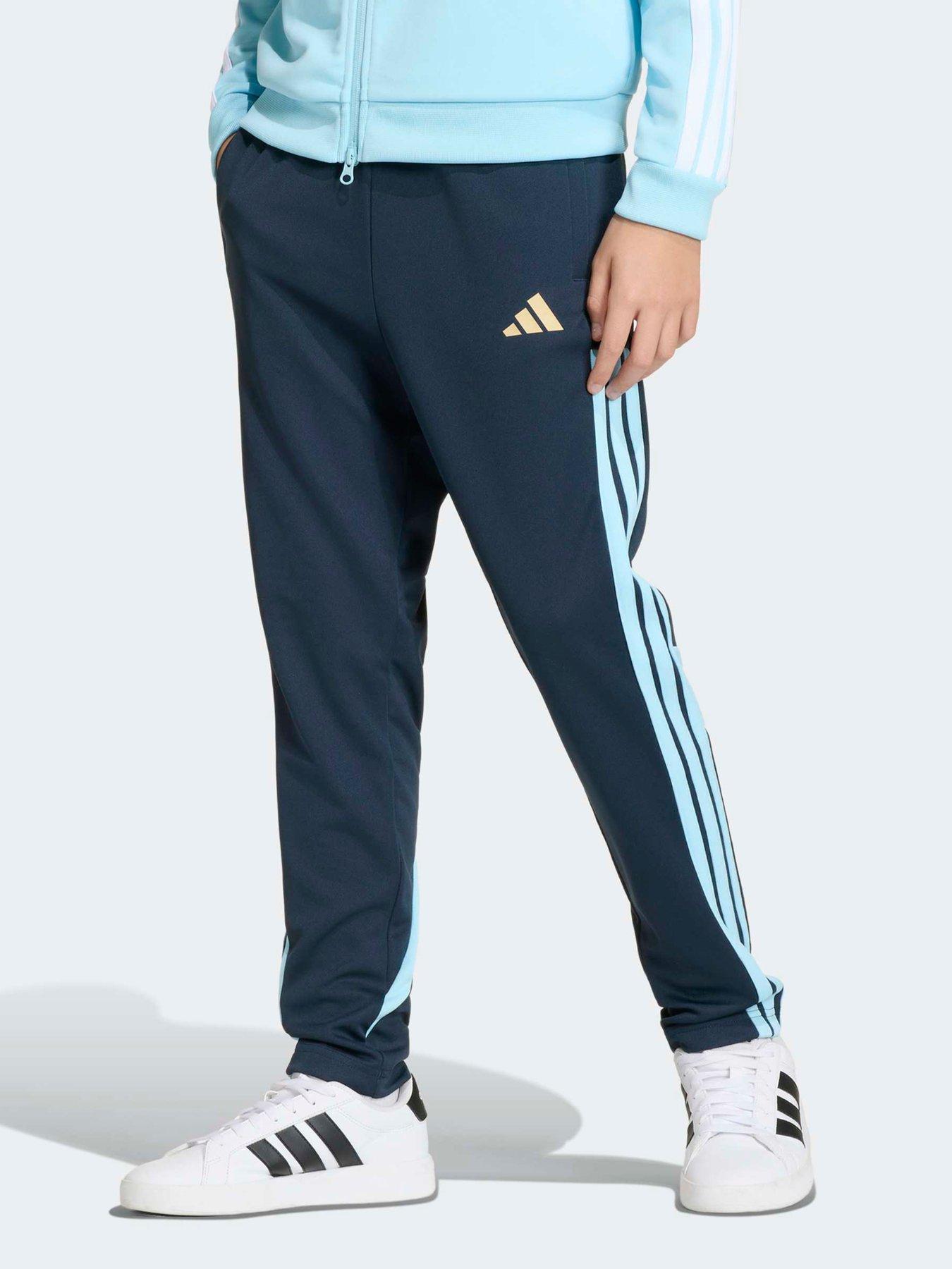 adidas Sportswear Junior Unisex House Of Tiro Colors Of Football High Waisted Pants With Wide Leg - Blue