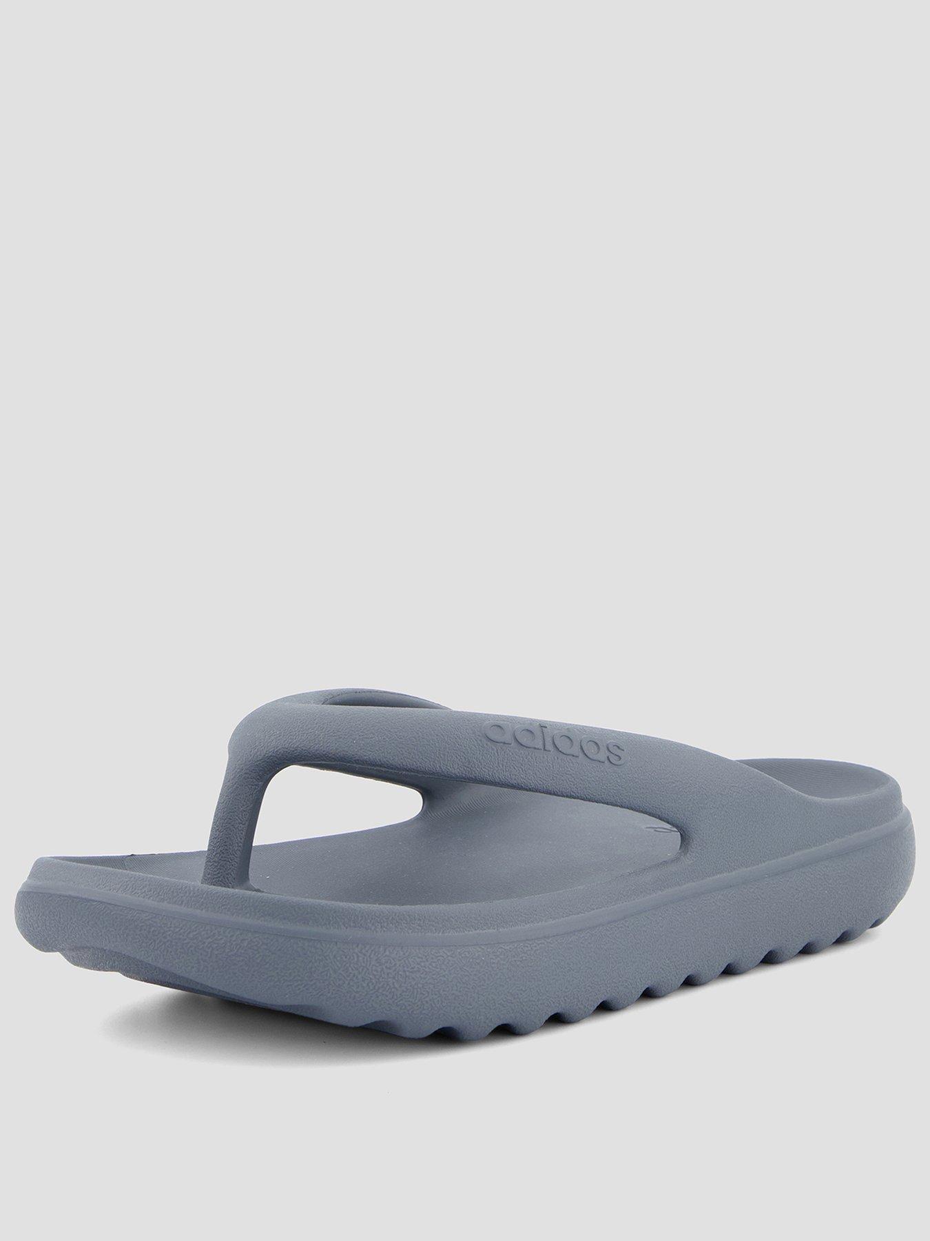 adidas Women's Adilette Lumia Flip Flop - Grey