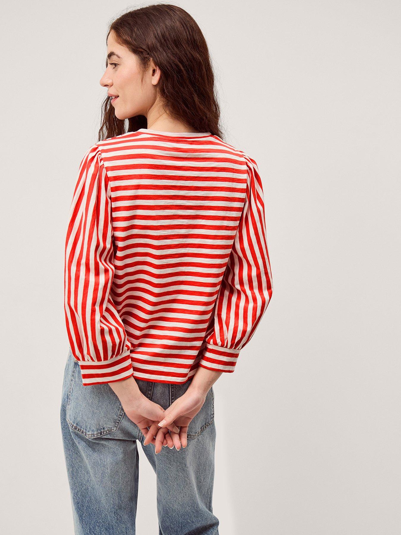 monsoon-shayla-stripe-jersey-top-creamstillFront