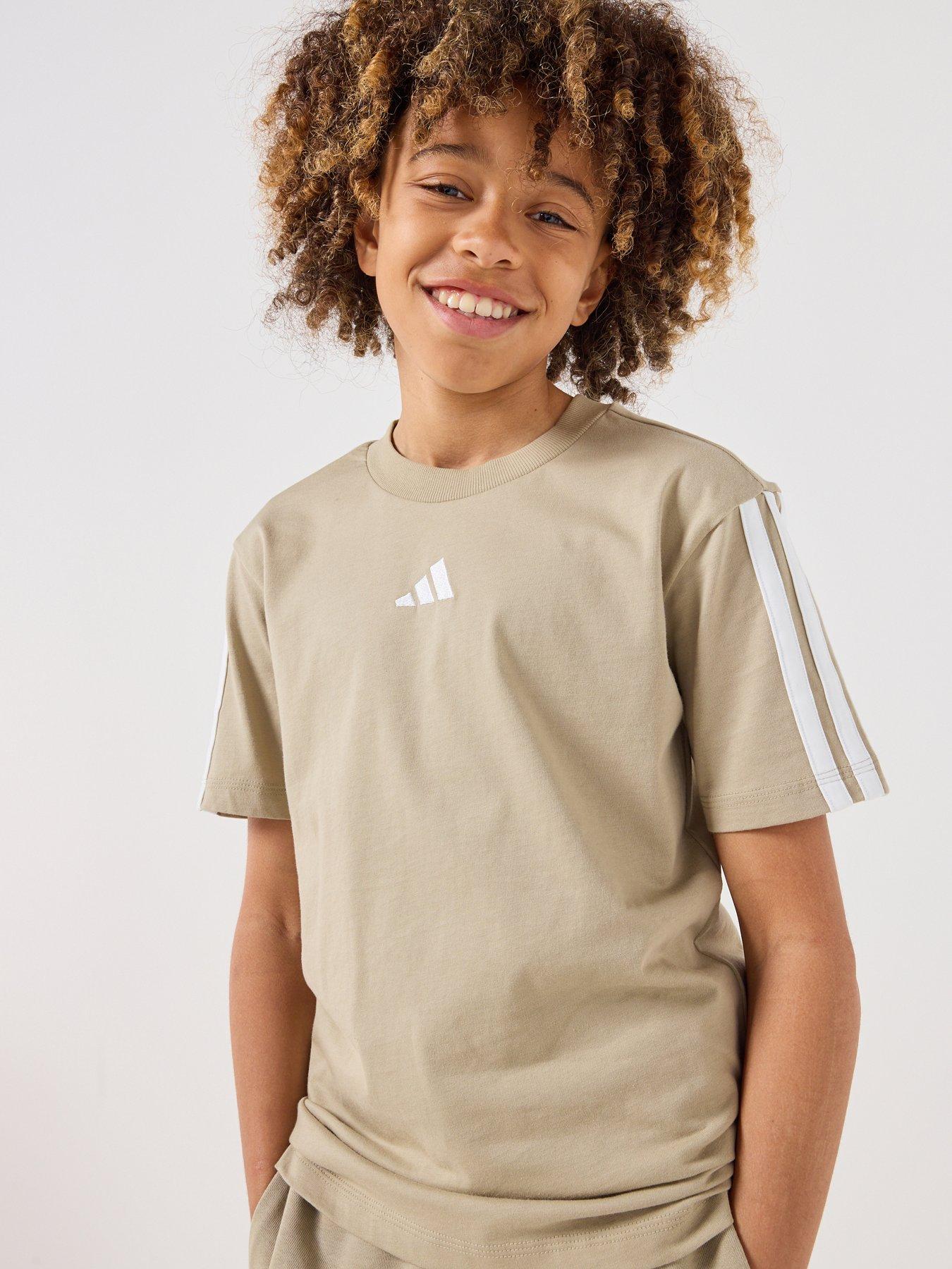 adidas Sportswear Junior Unisex Essentials T-Shirt - Brown