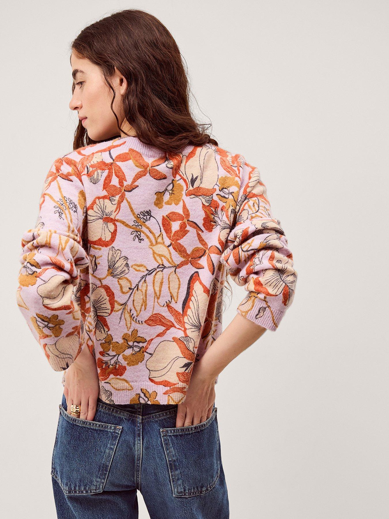 monsoon-isabella-print-cardigan-pinkstillFront