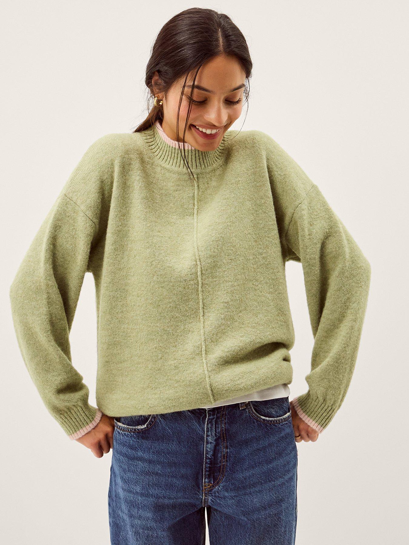 monsoon-tori-tipped-jumper-greenfront