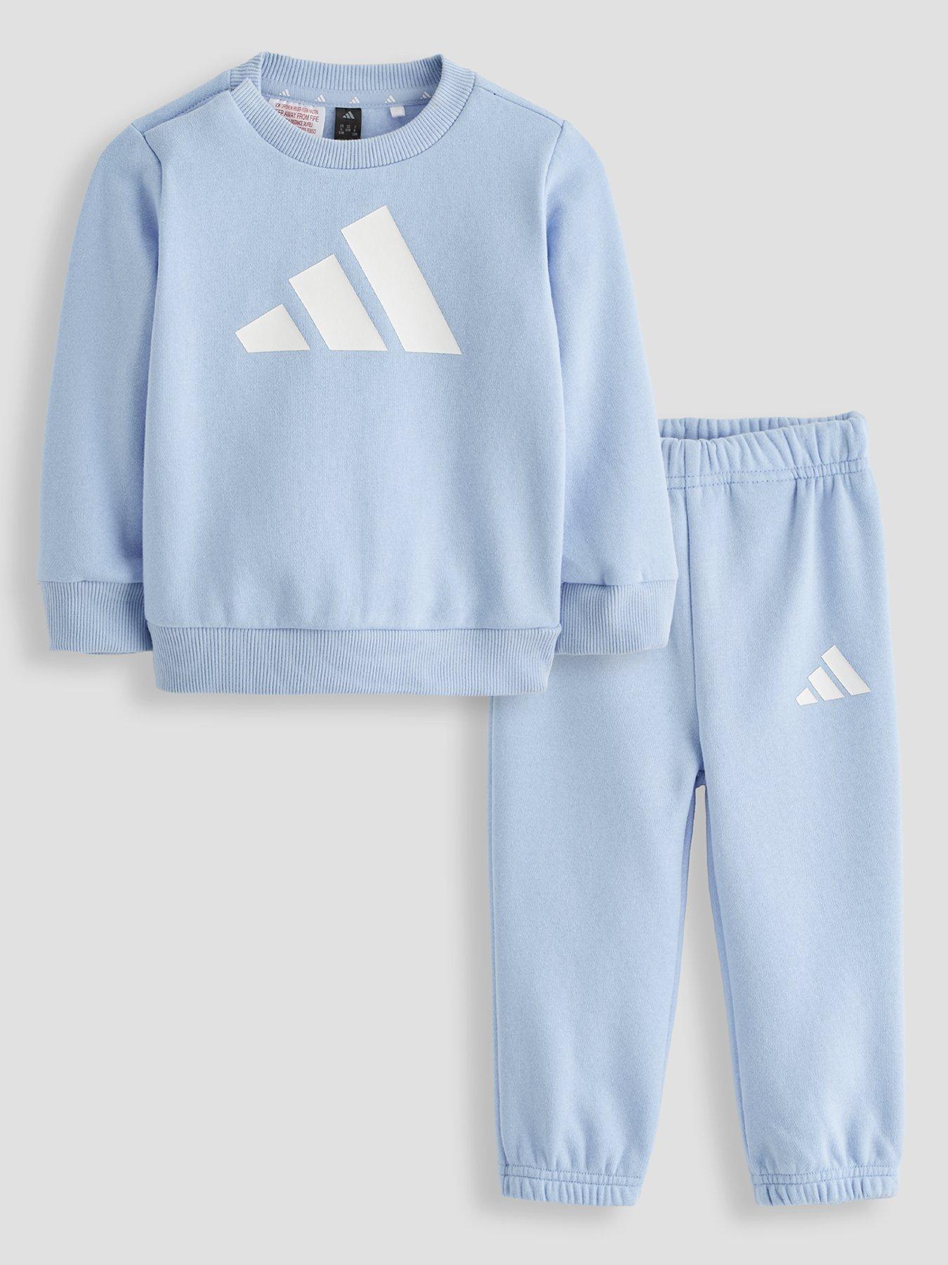 adidas-sportswear-infant-unisex-essentials-jogger-set-blue