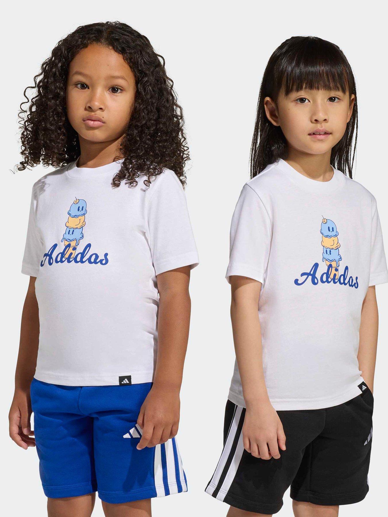 adidas Sportswear Kids Unisex Food Pack Graphic T-shirt Kids - White