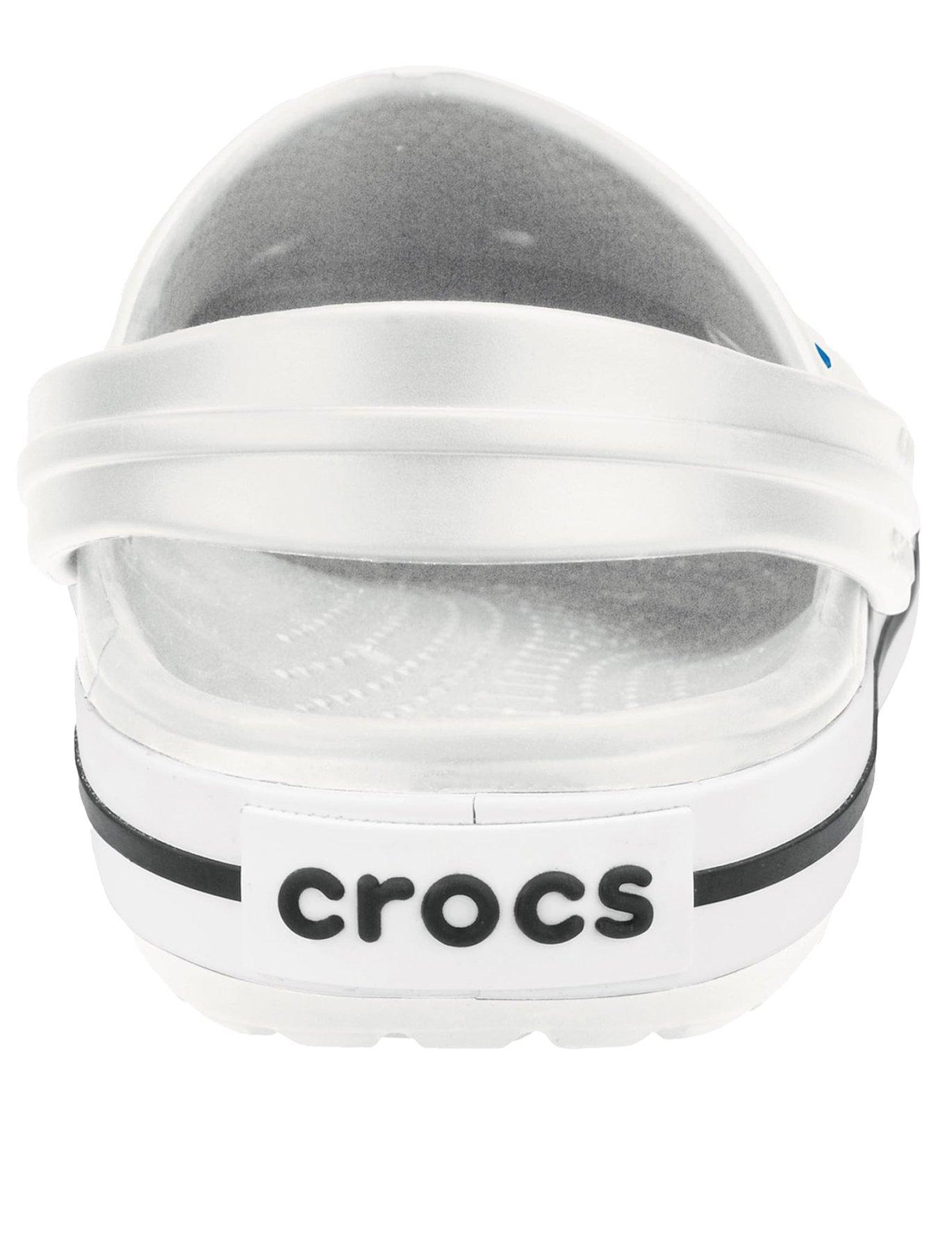 Image 3 of 5 of Crocs Men's Crocband Clog Sandal - White