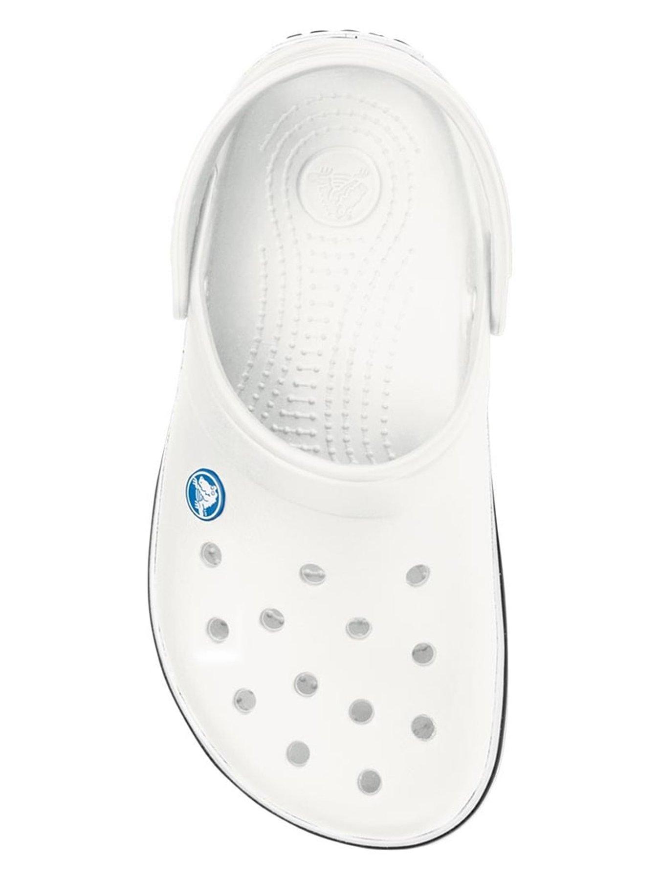 Image 4 of 5 of Crocs Men's Crocband Clog Sandal - White