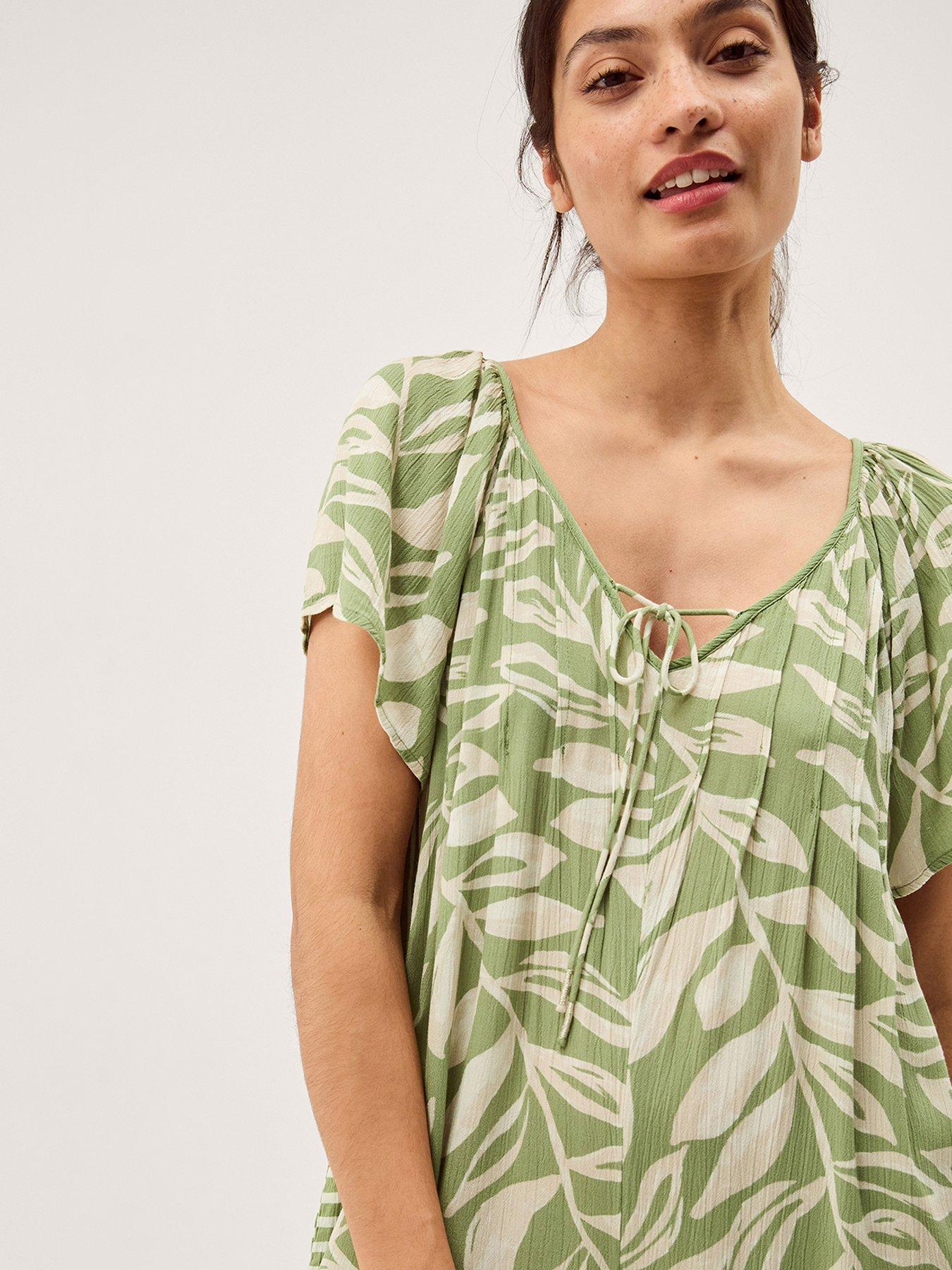 Image 5 of 5 of Monsoon Lillie Jumpsuit - Green