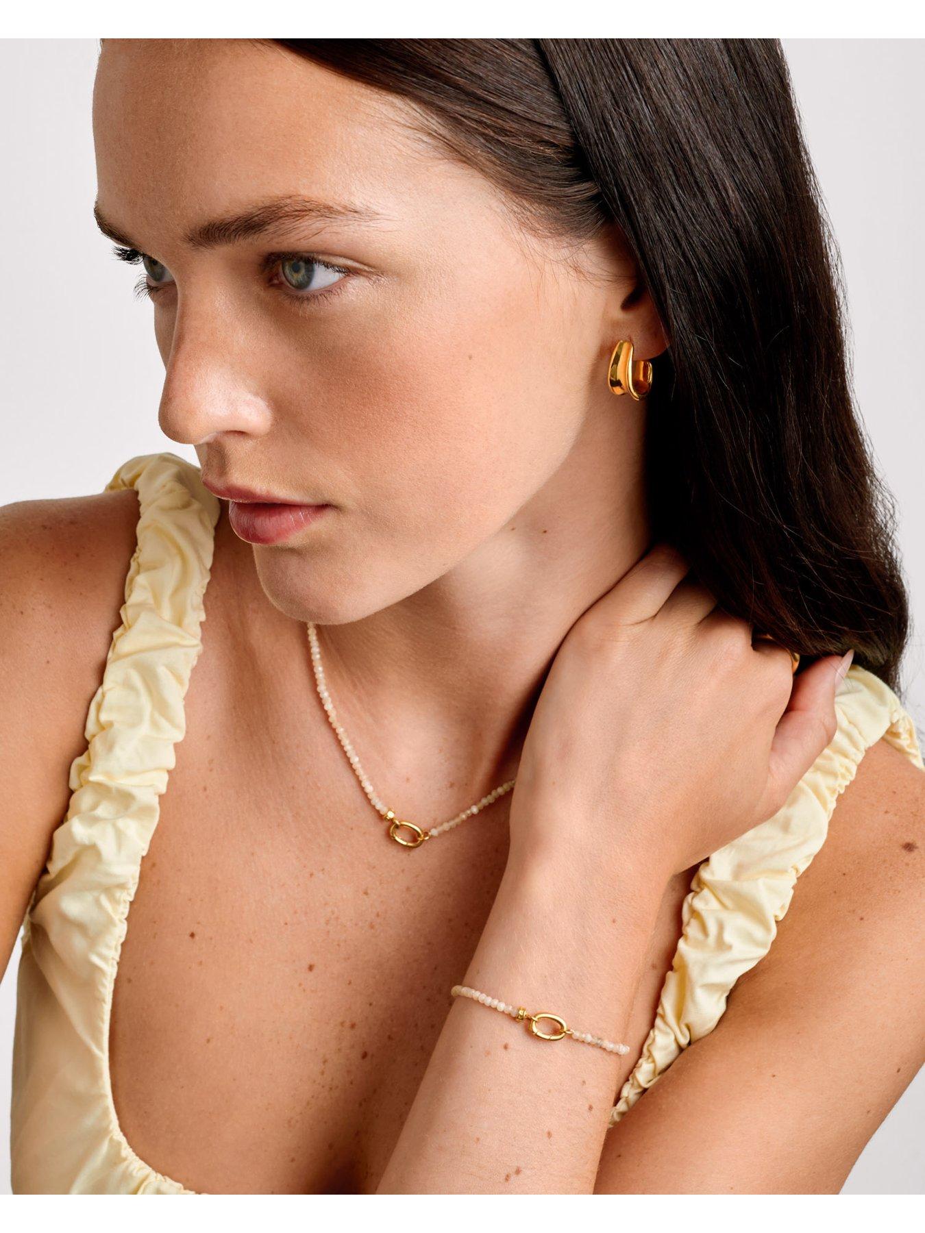 katie-loxton-sunstone-bracelet-gold-coated-18cmstillFront