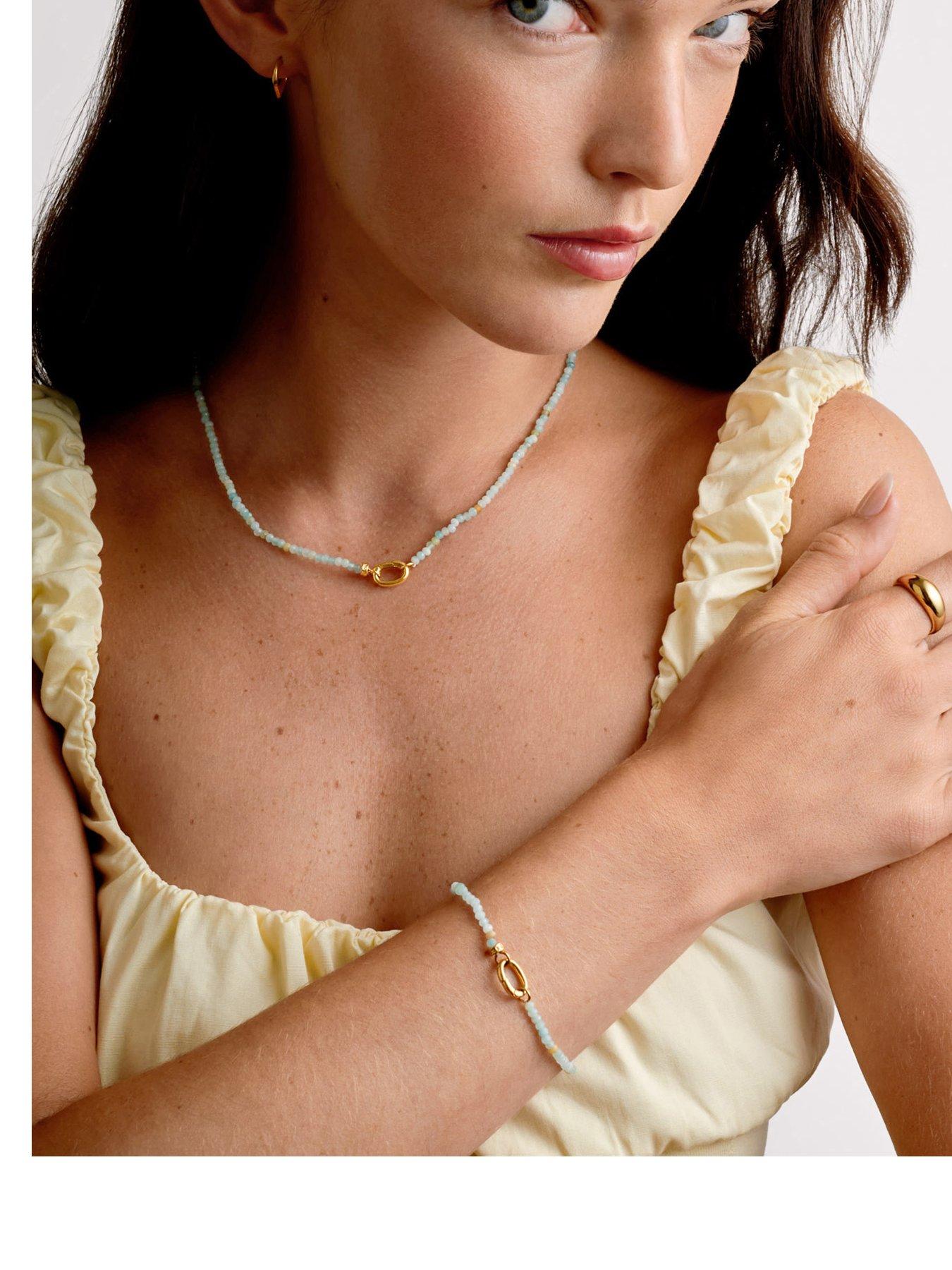 katie-loxton-amazonite-bracelet-gold-coated-18cm