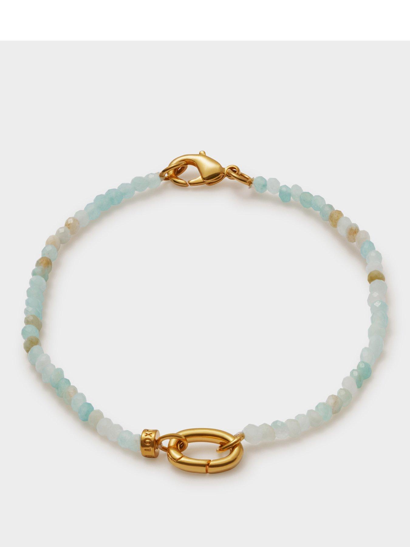 katie-loxton-amazonite-bracelet-gold-coated-18cmfront