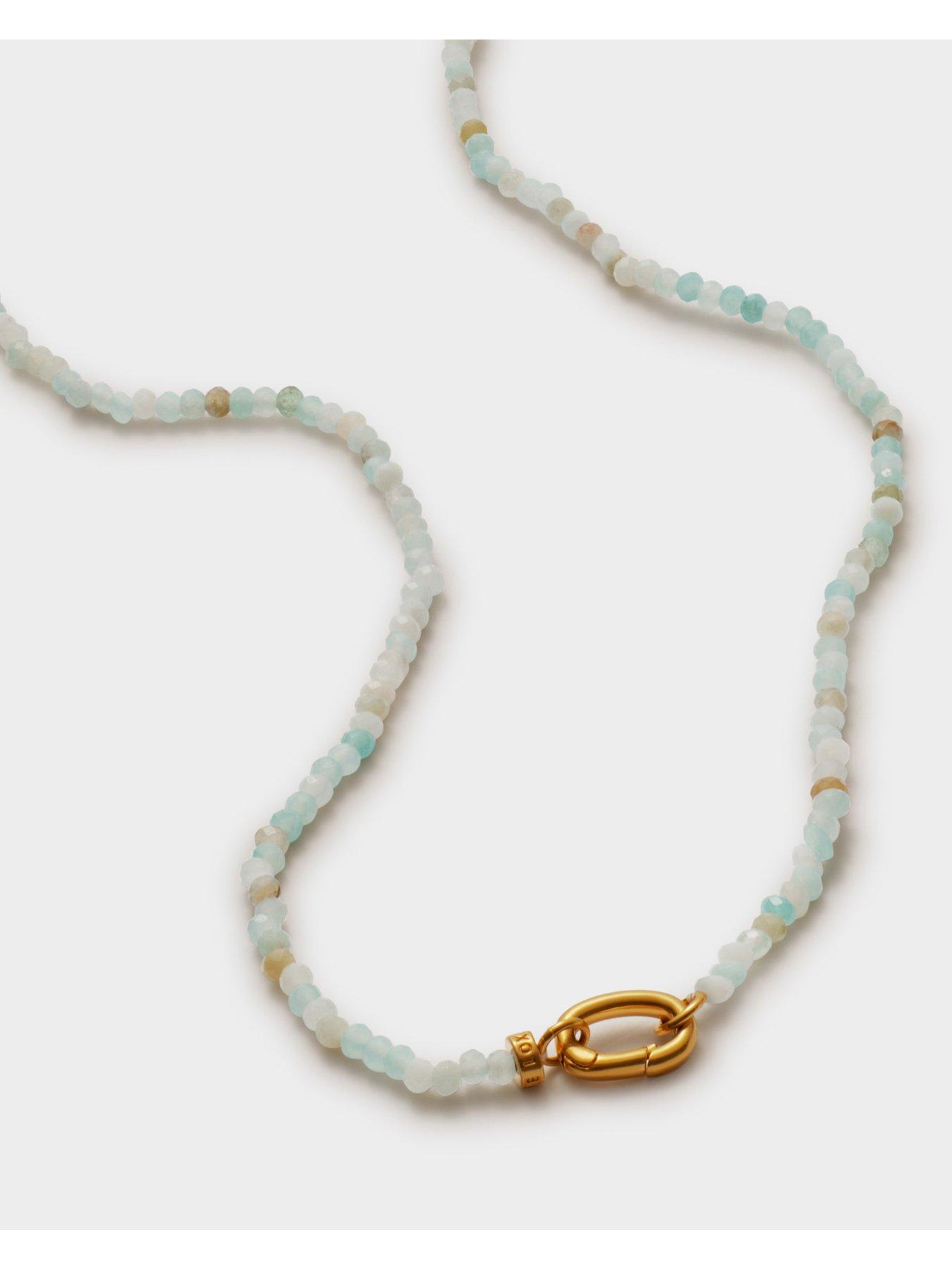 katie-loxton-amazonite-necklace-gold-coated-42cmback
