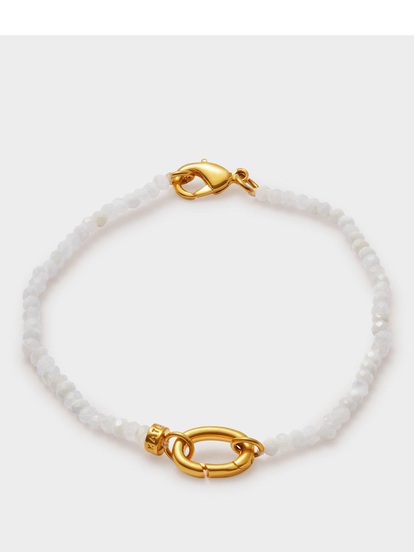 katie-loxton-moonstone-bracelet-gold-coated-18cmfront